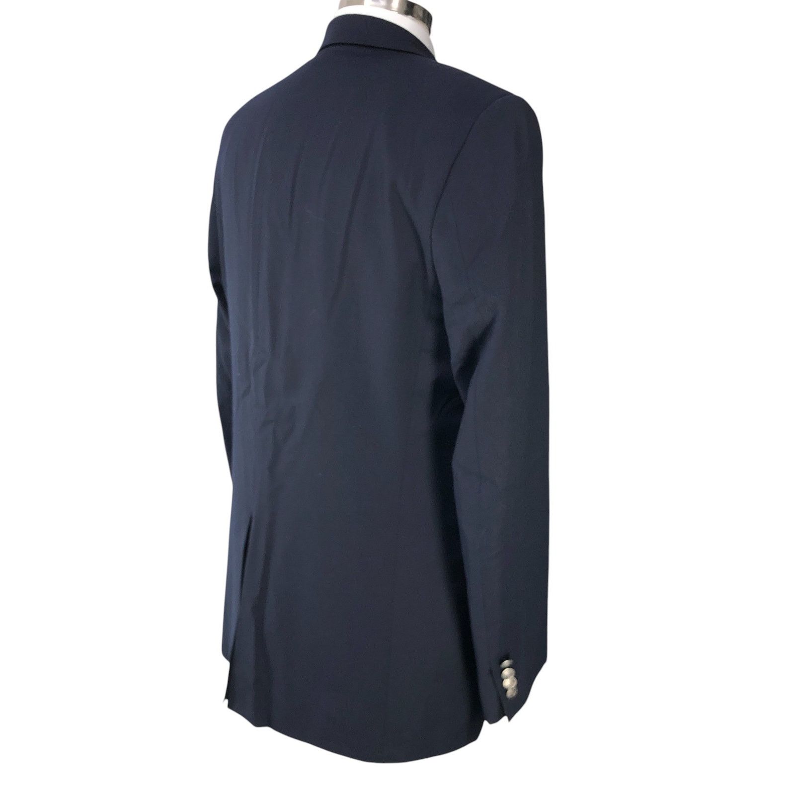 Michael Kors Michael Kors Size 40L Blazer Jacket Navy Blue Gold Button Size 40L - 10 Thumbnail