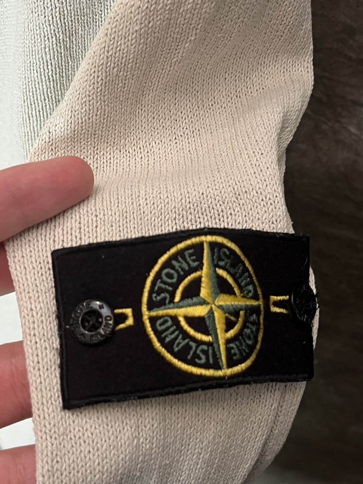 Massimo Osti × Stone Island × Vintage Stone Island Knitwear Sweater Jumper Heavy Half Zip Wool Size US XL / EU 56 / 4 - 6 Thumbnail