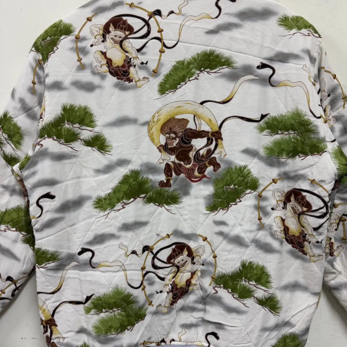 Japanese Brand Oniwa Soto 2004 Silk Sukajan Jacket Size US L / EU 52-54 / 3 - 7 Thumbnail