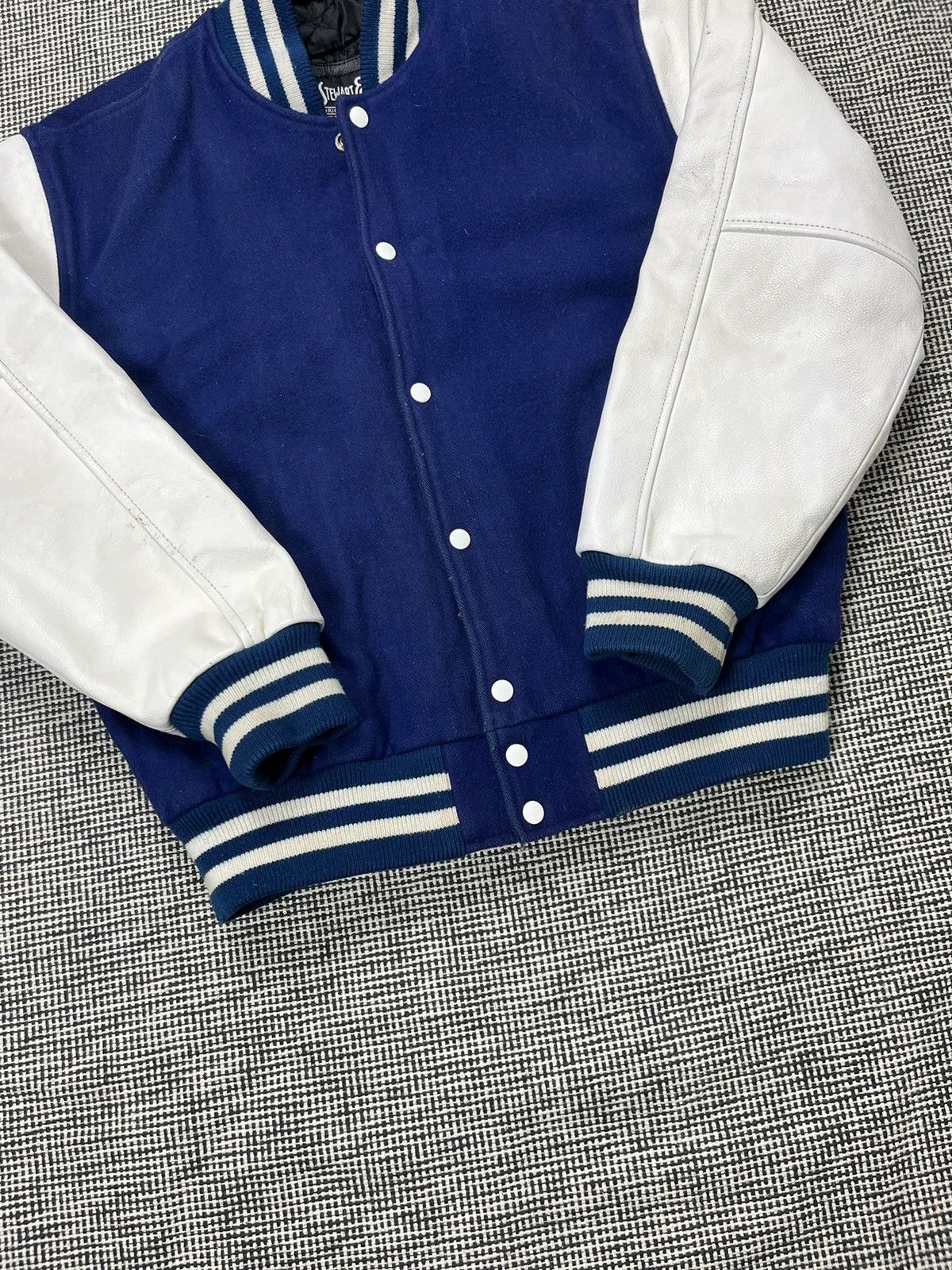 Stewart & Strauss Wool & leather blue stewart & strauss varsity jacket Size US L / EU 52-54 / 3 - 4 Thumbnail