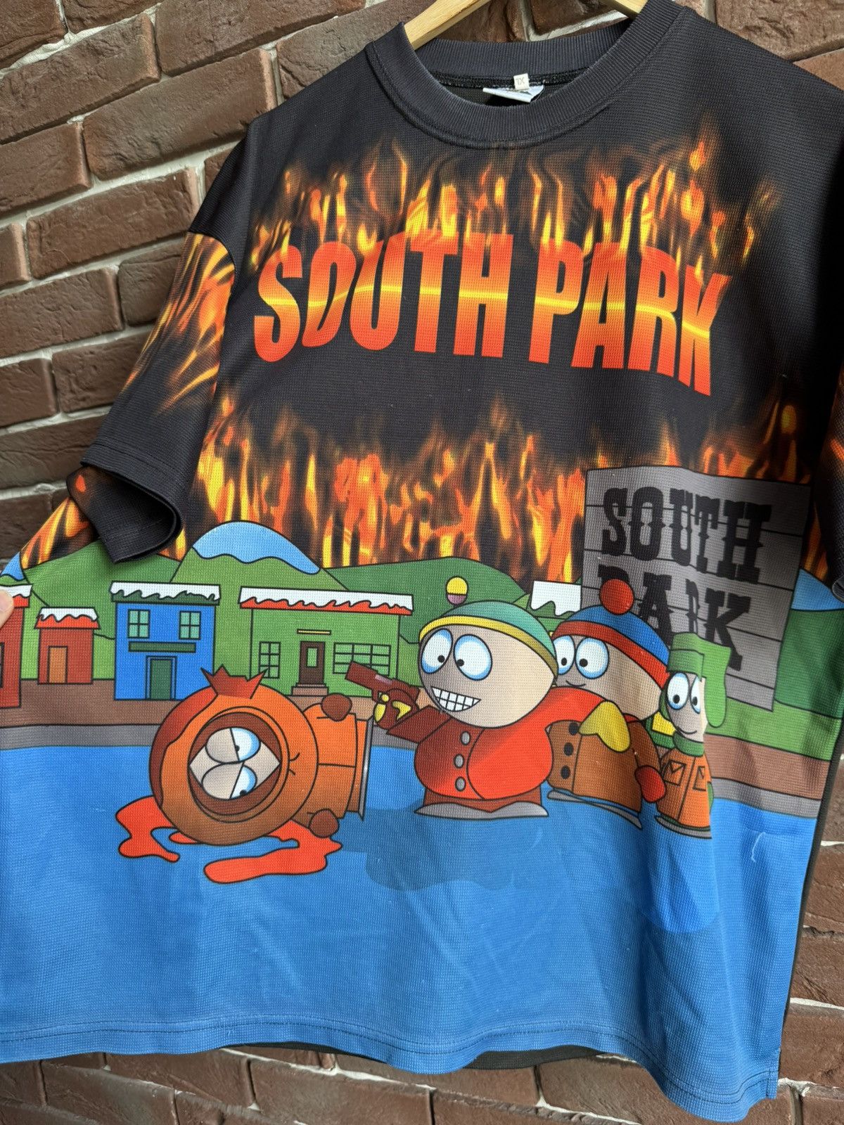 Other Rare Vintage 2001 South park comedy central all print jersey Size US XL / EU 56 / 4 - 3 Thumbnail