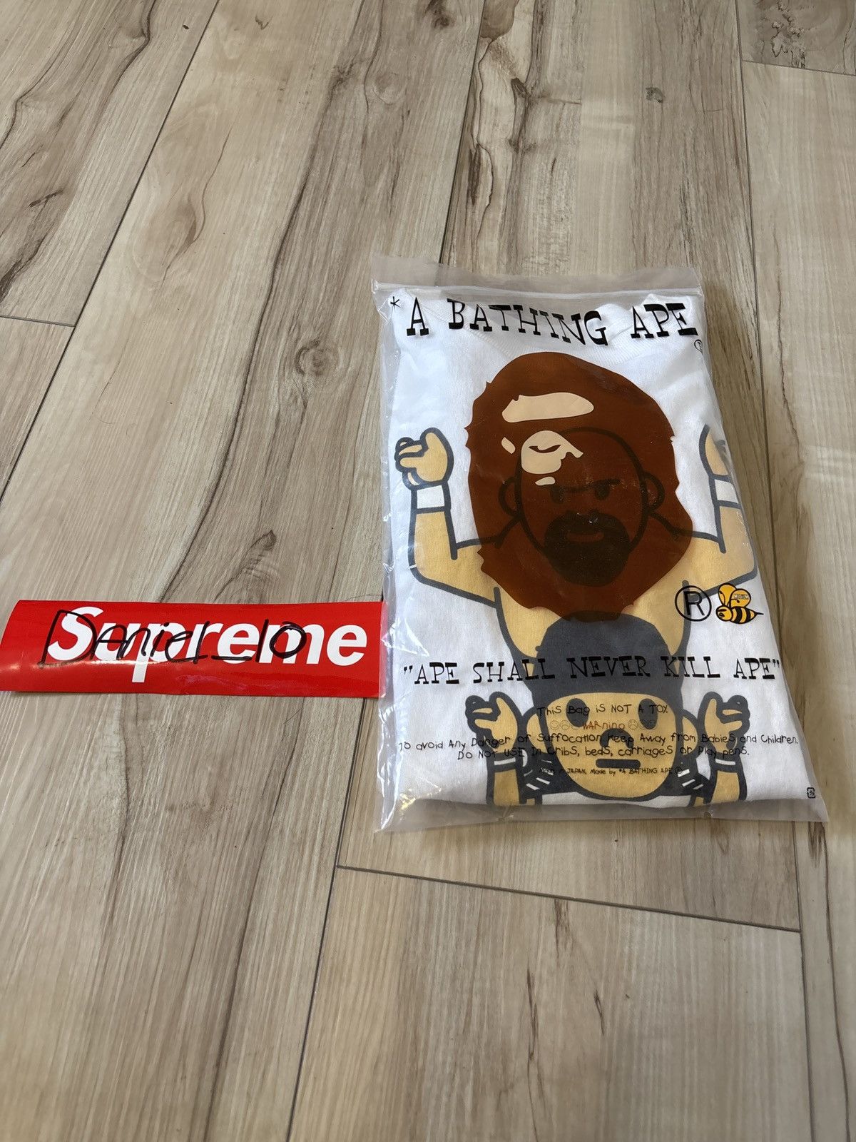 Bape 15th ANIV bapesta wrestling tee 2008 nigo Size US M / EU 48-50 / 2 - 1 Thumbnail