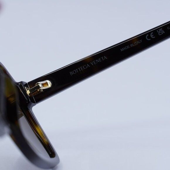 Bottega Veneta New Bottega Veneta BV1317SK 002 Sunglasses - Havana Frame Size ONE SIZE - 9 Thumbnail