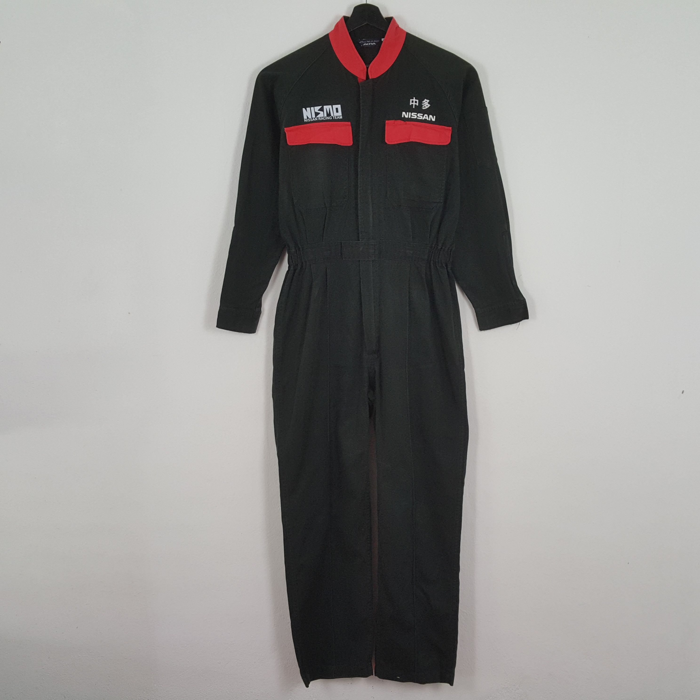 Vintage NISMO NISSAN RACING TEAM Workwear Custom Coverall Jacket Size US M / EU 48-50 / 2 - 4 Thumbnail
