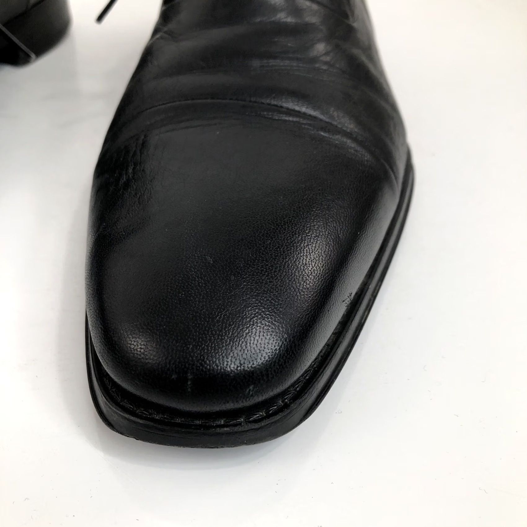 Magnanni MAGNANNI Leather Shoes Black 11.5 D Oxford Cap Toe Mens Size ONE SIZE - 4 Thumbnail