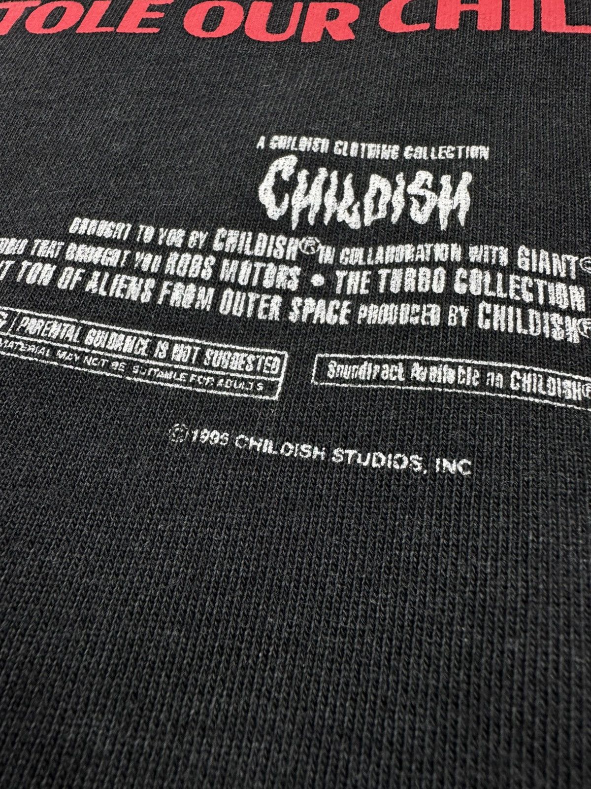 CHILDS Y2k Childish TGF UFO Alien Hoodie Oversized Limited Edition Size US M / EU 48-50 / 2 - 6 Thumbnail