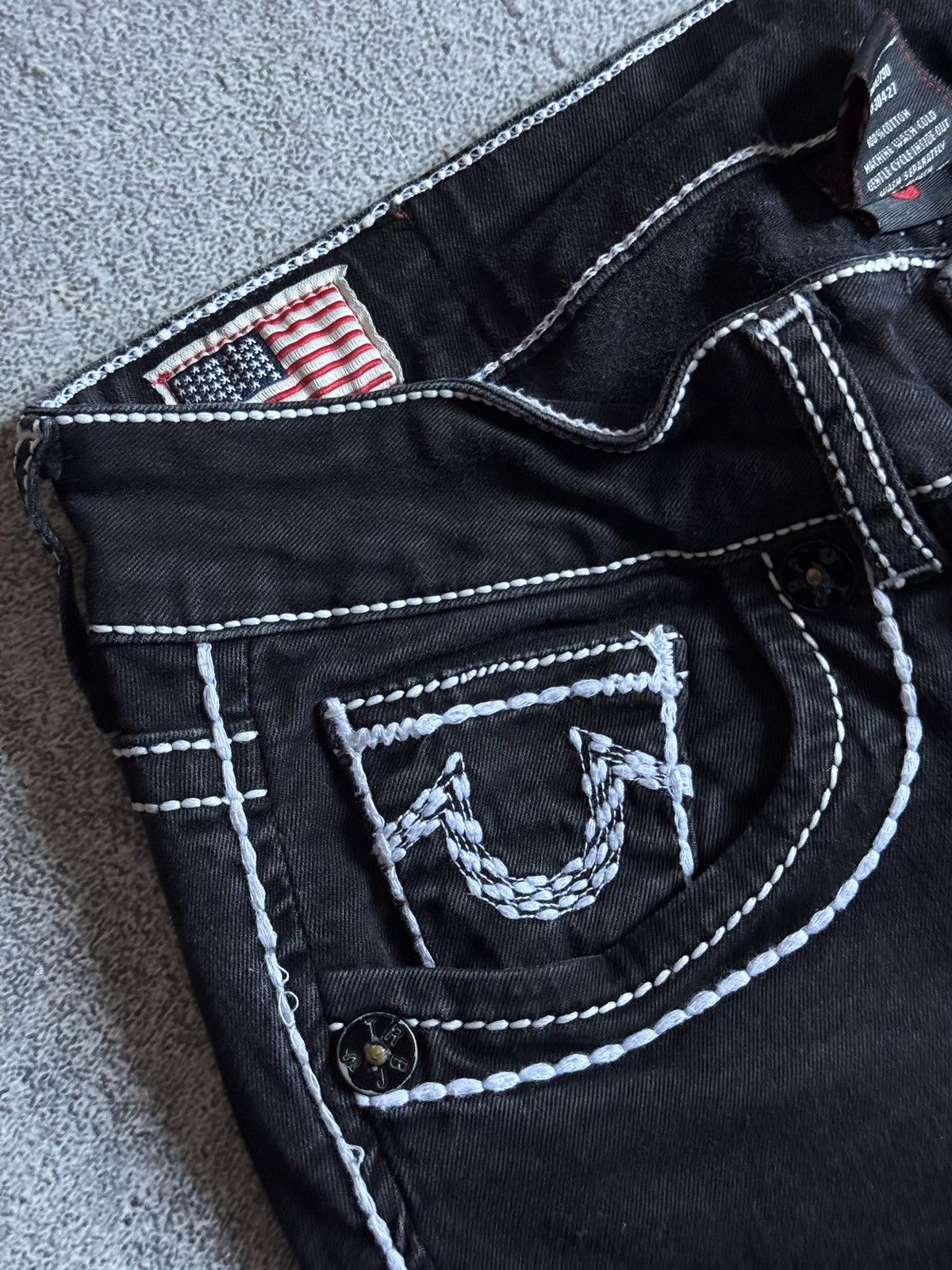 True Religion True Religion 29size denim pants jeans trousers chinos Y2K Size 29" - 11 Thumbnail