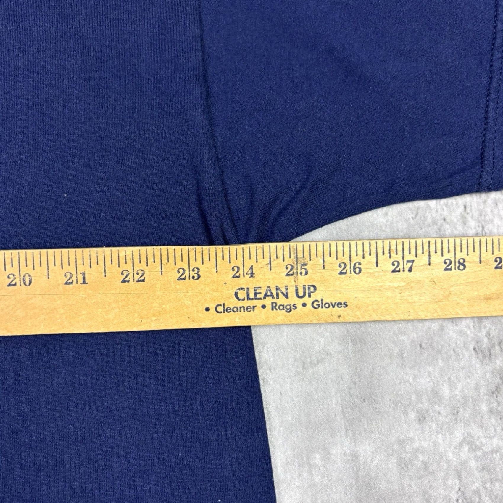 Fruit Of The Loom VINTAGE Dare Against Drugs and Violance Promo Art T Shirt Navy Blue Adult 2XL Fruit of the Loom Men's T-Shirt Short Sleeve Crew Neck Cotton 90s Art Size US XXL / EU 58 / 5 - 3 Thumbnail