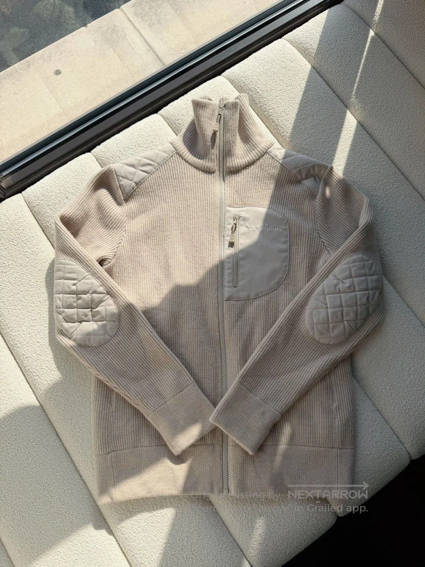 Montbell Montbell Mittleggi Women's 60% Wool Zip Cardigan. Size M / US 6-8 / IT 42-44 - 4 Thumbnail