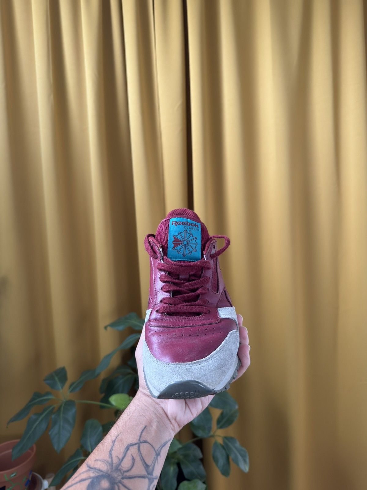 Other Reebok Classic Leather Burgundy Cloud Grey - BD4413 Size US 8 / EU 41 - 5 Thumbnail