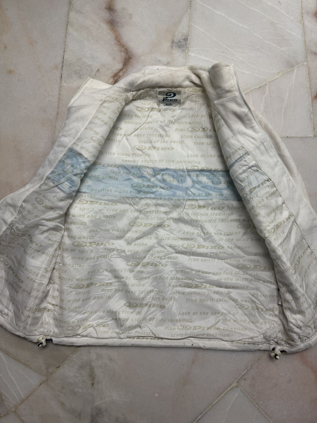 Japanese Brand VINTAGE 90's PIKO SHERPA HAWAIIAN LONGBOARD WEAR INSANE Size US M / EU 48-50 / 2 - 10 Thumbnail