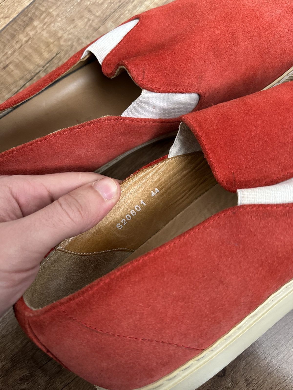 Comme des Garcons SHIRT Comme Des Garcons SHIRT Slip On Suede Shoes Size US 11 / EU 44 - 18 Thumbnail