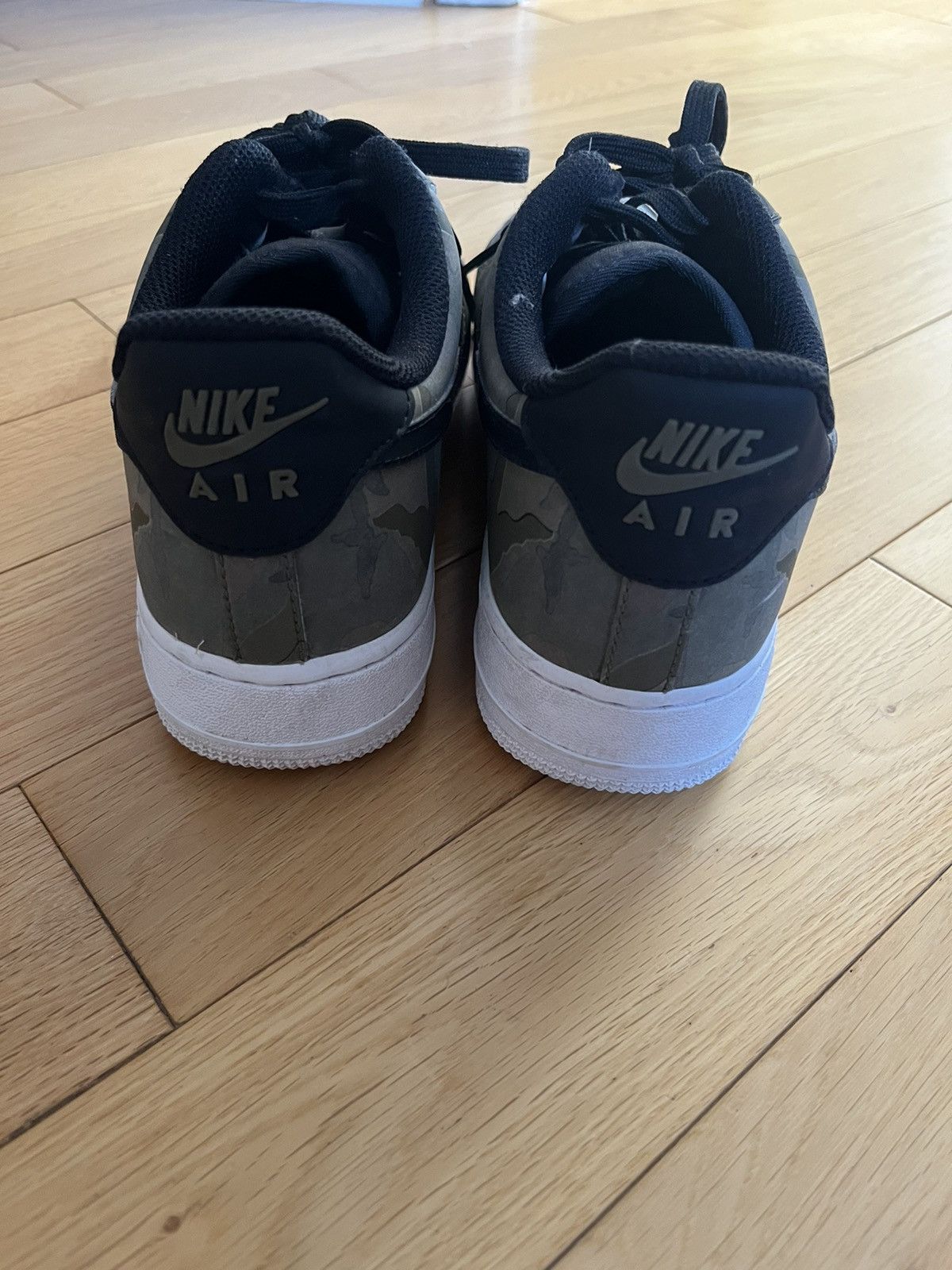 Nike Nike Air Force 1 Low Olive Reflective Camo Size US 9 / EU 42 - 4 Thumbnail
