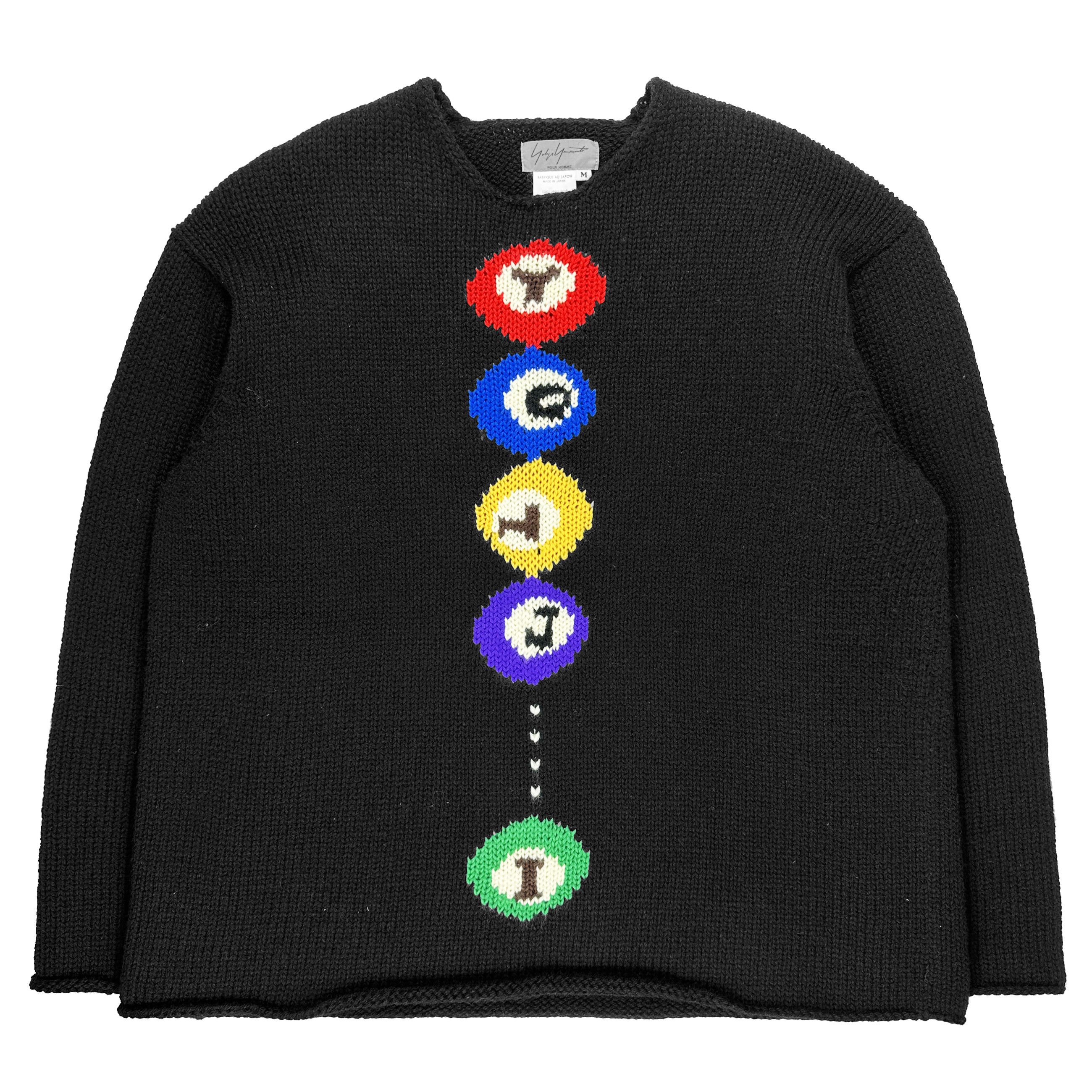 Yohji Yamamoto AW97 Billiards Sweater Size US L / EU 52-54 / 3 - 1 Thumbnail