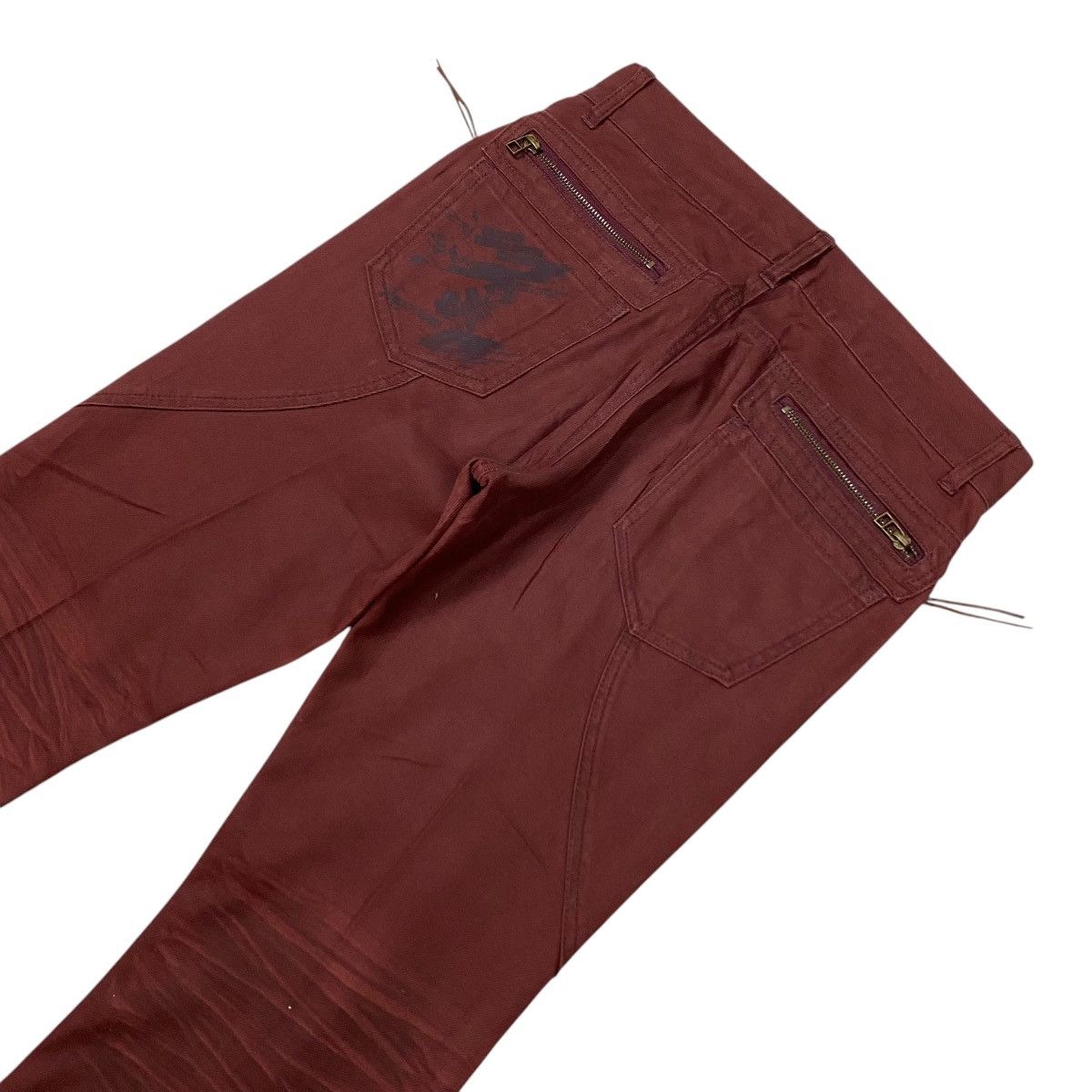 If Six Was Nine × Japanese Brand × Le Grande Bleu (L.G.B.) Semantic Design Art Flared Denim Pants Size US 31 - 5 Thumbnail