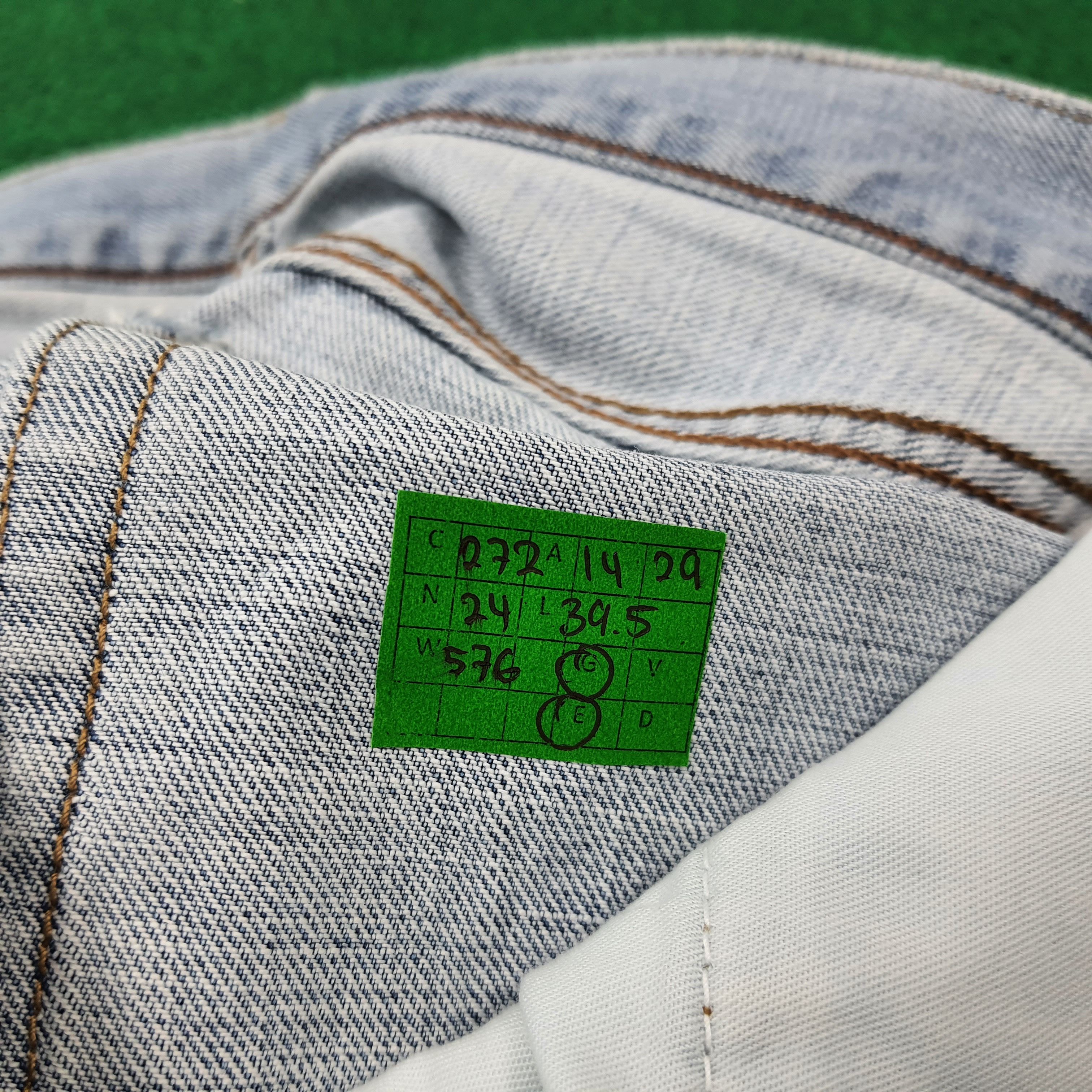 Edwin Vintage Edwin 503 Distressed Style Denim C272N24 Size US 29 - 13 Thumbnail