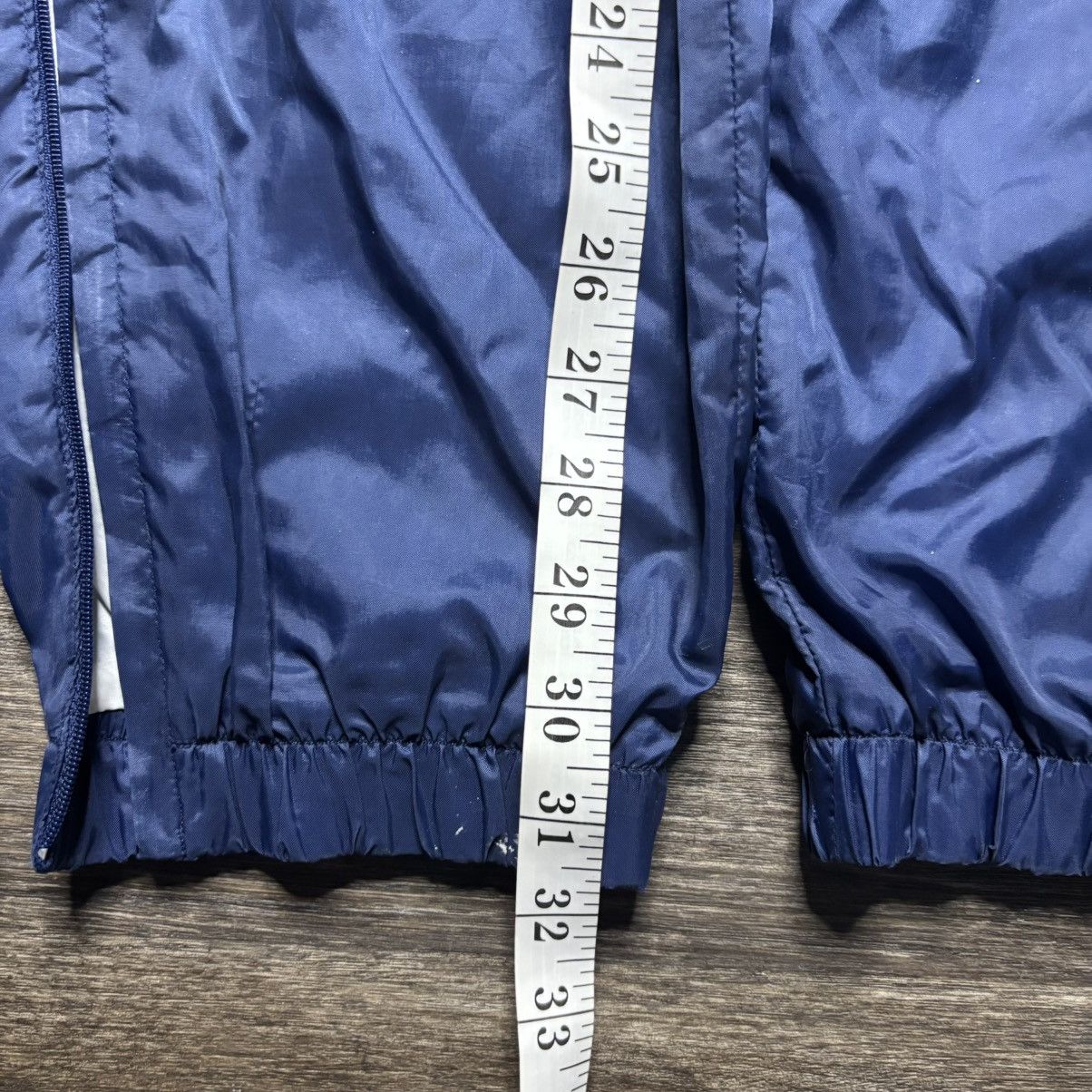 Nike Blue Nike track pants with elastic waistband drawstring Size US 32 / EU 48 - 3 Thumbnail