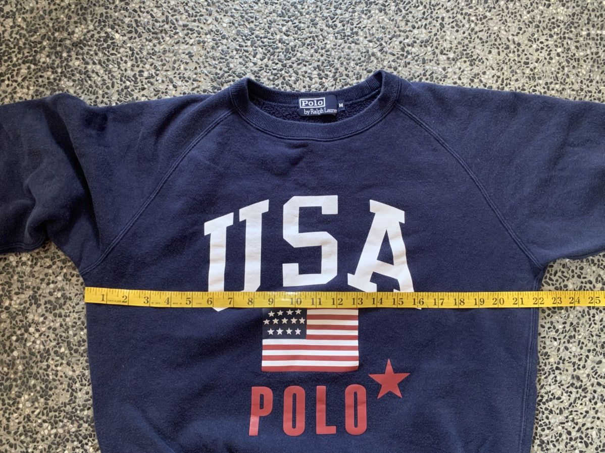 Ralph Lauren Vintage Ralph Lauren USA Polo Sweatshirt Size US M / EU 48-50 / 2 - 8 Thumbnail
