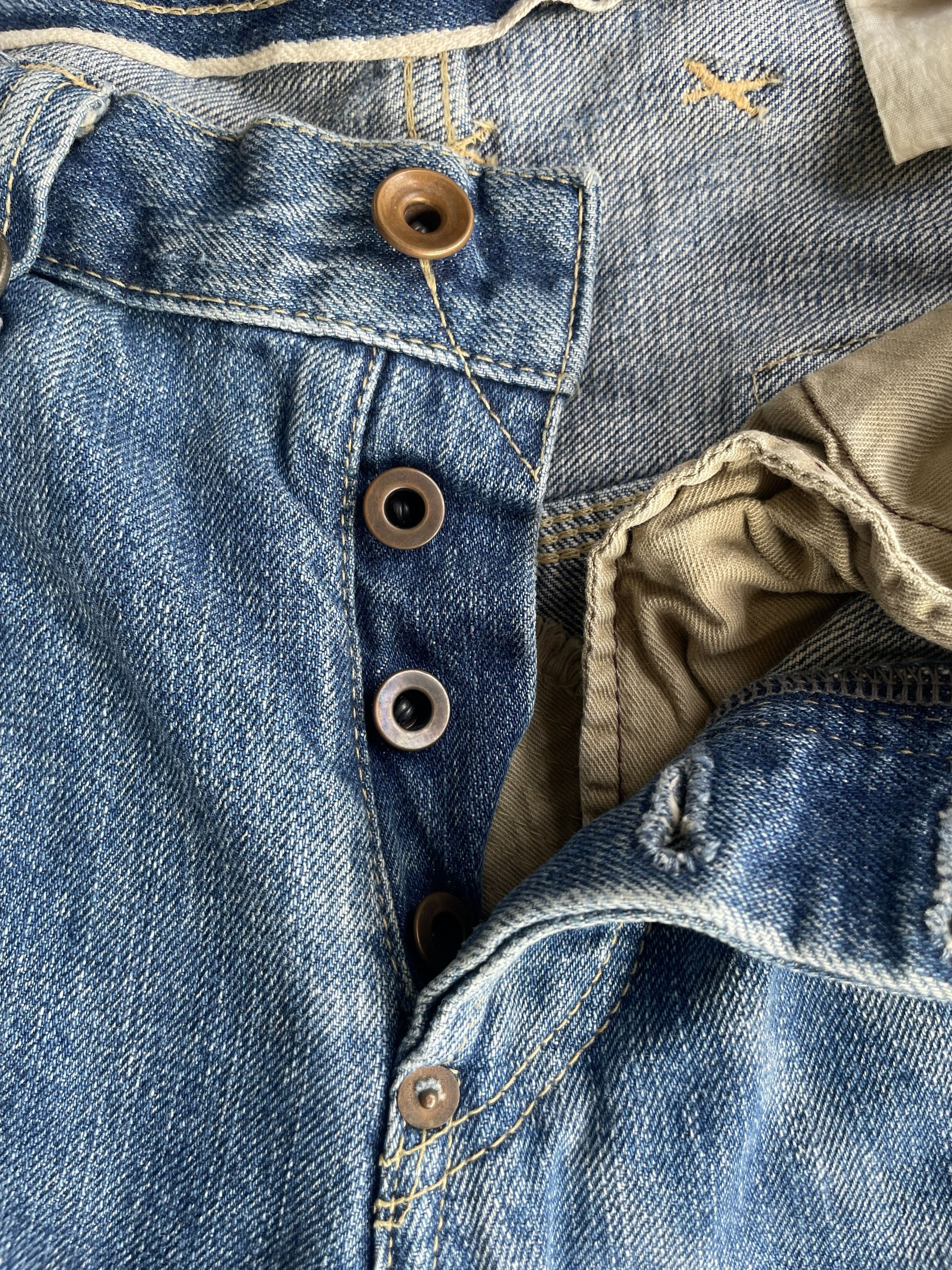 Japanese Brand Vintage Japan Unknown Brand Selvedge Denim Size US 34 / EU 50 - 10 Thumbnail