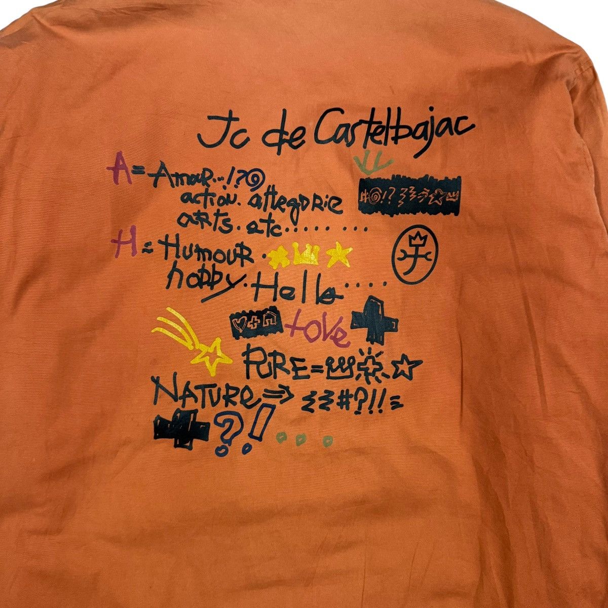 Jean Charles De Castelbajac Vtg🔥Castlebajac Sports Revesible Paded Poem Jacket Size US M / EU 48-50 / 2 - 17 Thumbnail