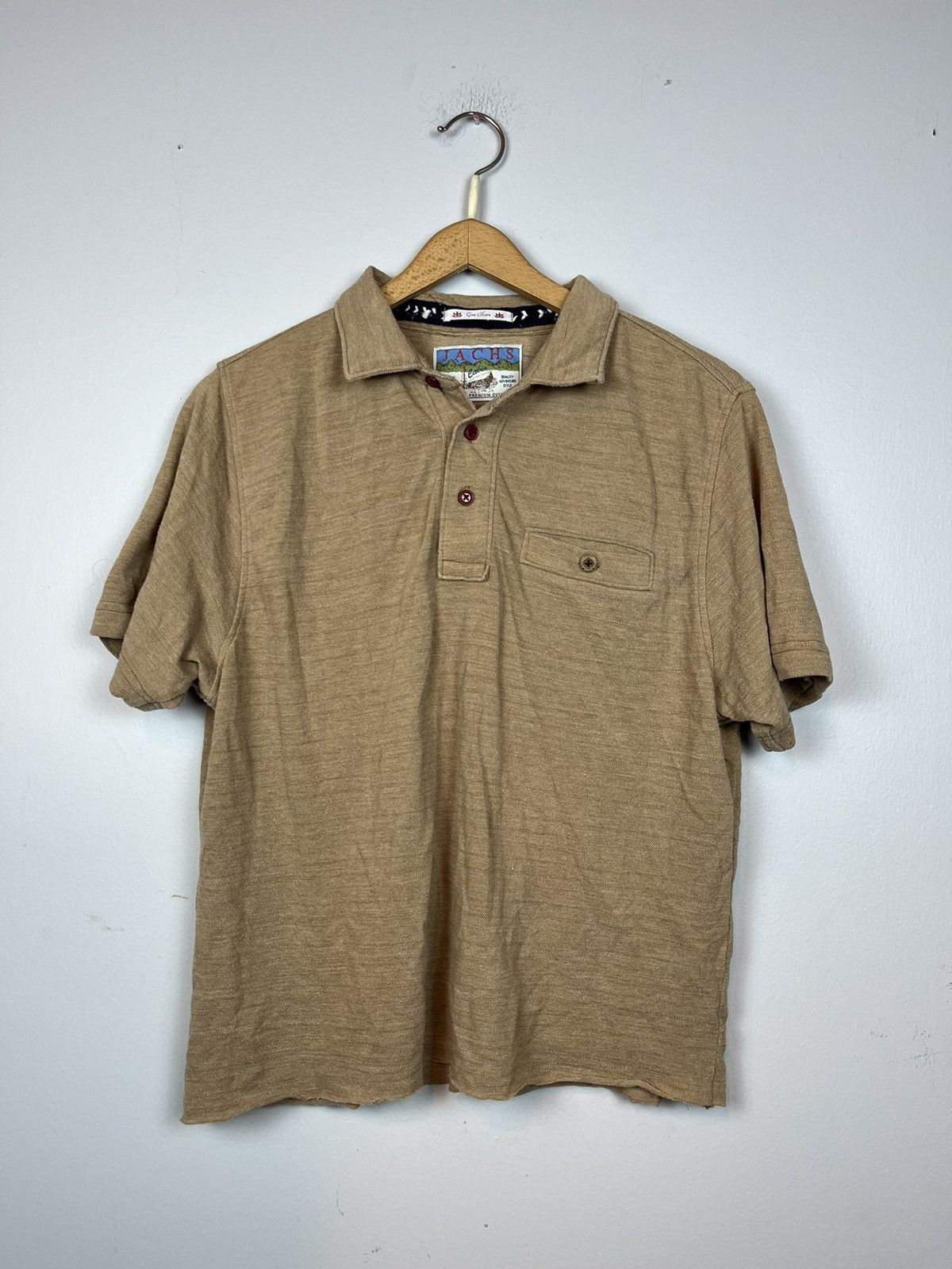 Japanese Brand Beige GOA SHORE POLO Size US S / EU 44-46 / 1 - 1 Thumbnail