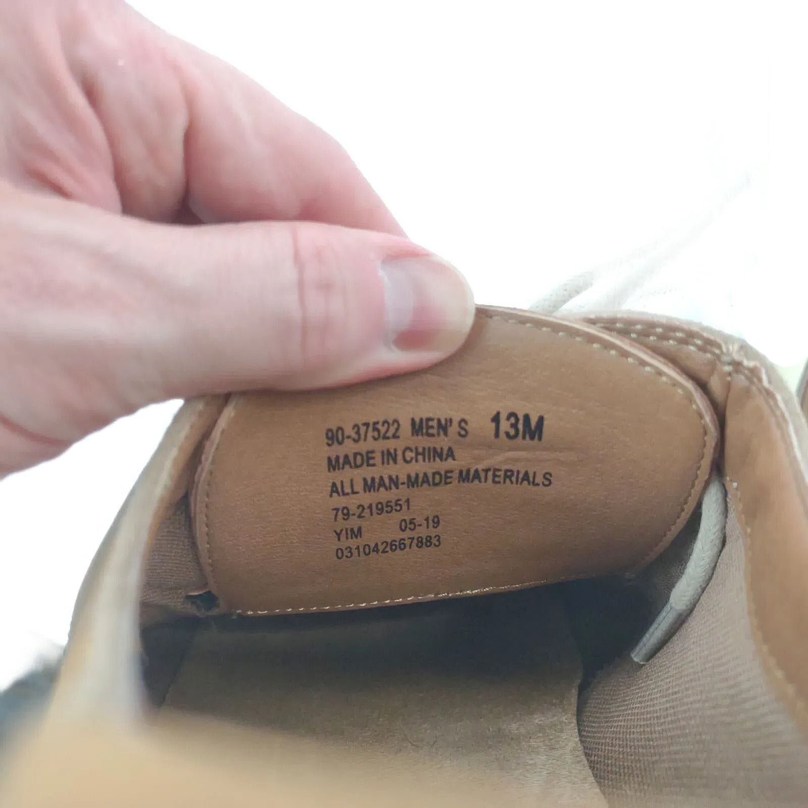 Dockers Dockers "Murray" Cap Toe Men's 13M Tan Oxford Shoes Size US 13 / EU 46 - 8 Thumbnail