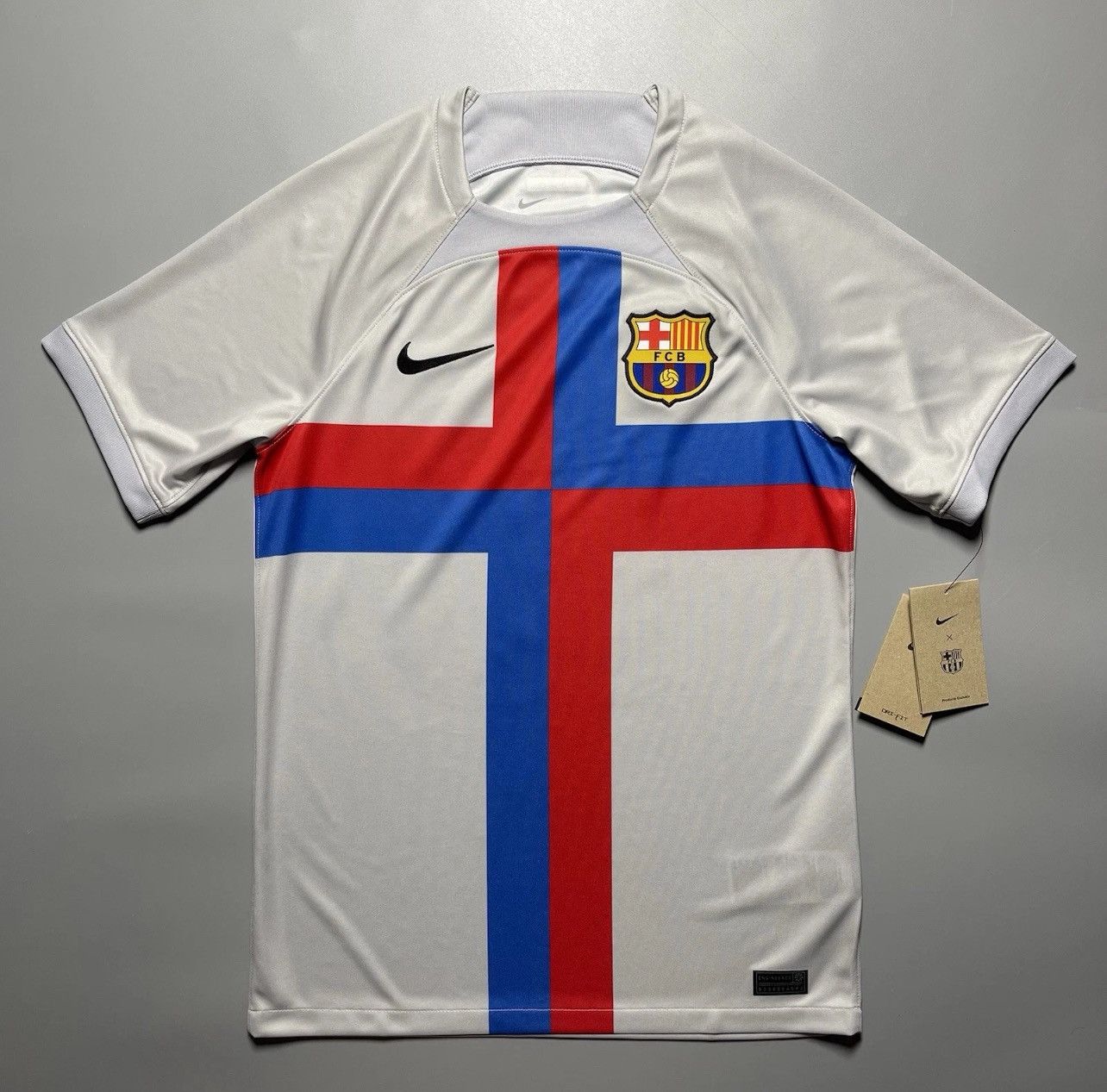 Nike × Vintage BARCELONA NIKE 2022/2023 FOOTBALL THIRD JERSEY #5 BUSQUETS Size US S / EU 44-46 / 1 - 2 Thumbnail