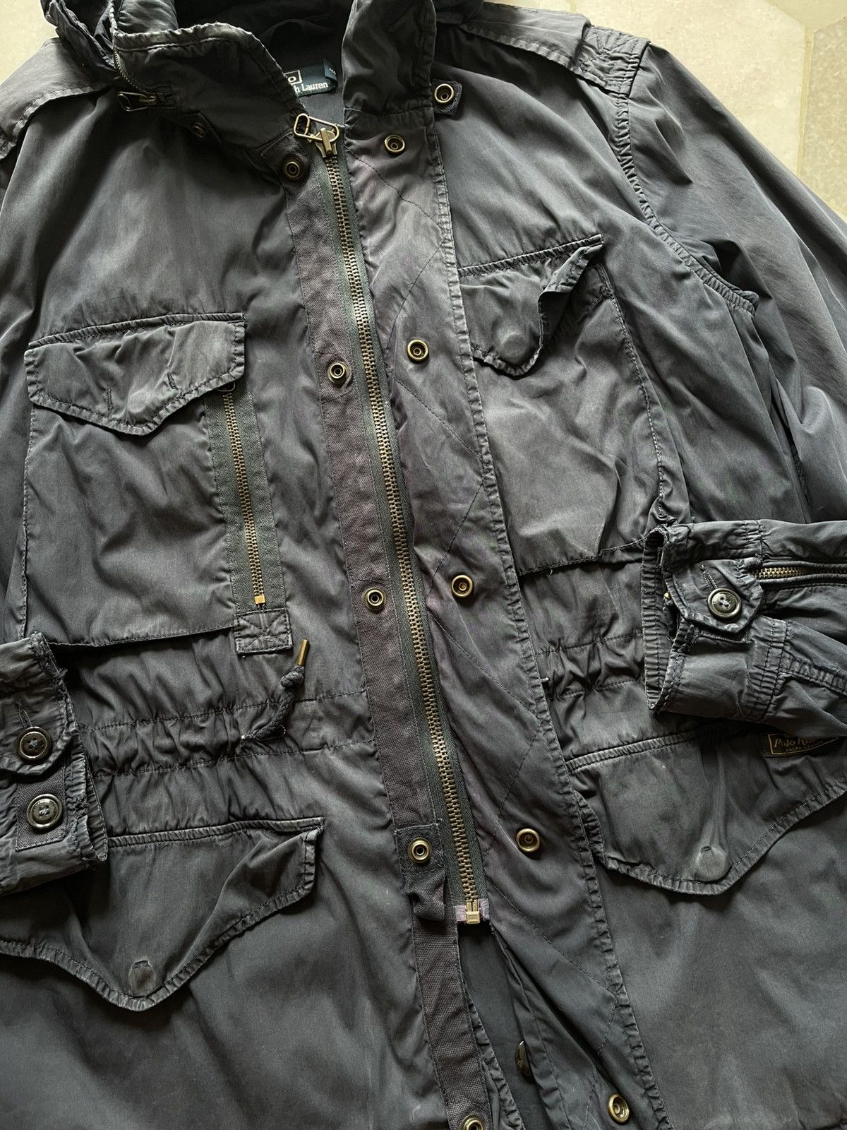 Polo Ralph Lauren 2000s Polo Ralph Lauren Distressed Jacket Size US L / EU 52-54 / 3 - 6 Thumbnail