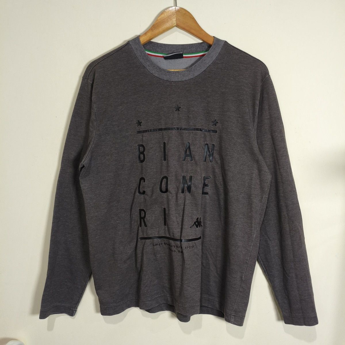 Kappa Vintage Kappa Long Sleeve Italy T-shirt Size US L / EU 52-54 / 3 - 1 Thumbnail
