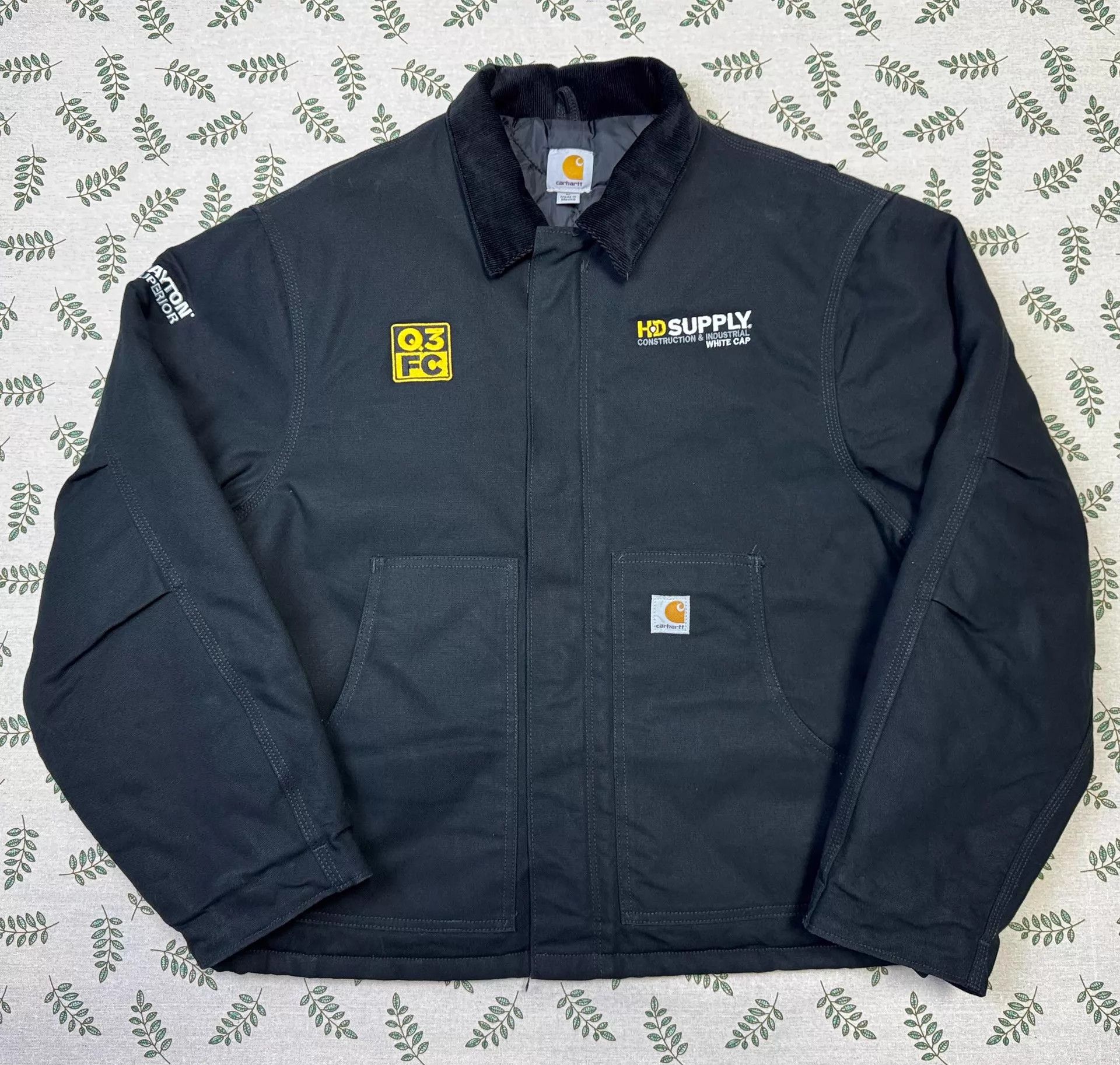 Carhartt Vintage Carhartt J002 Black XL Jacket Size US XL / EU 56 / 4 - 2 Thumbnail