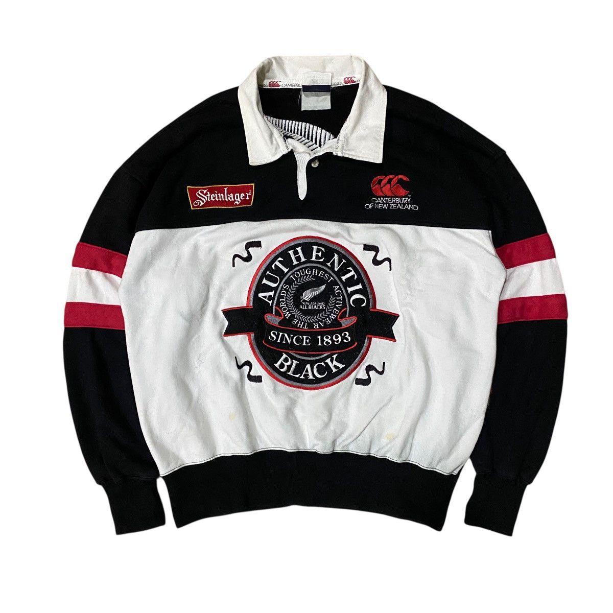 Canterbury of New Zealand ☀️90's Canterbury of New Zealand Steinlager rugby Size US M / EU 48-50 / 2 - 1 Thumbnail
