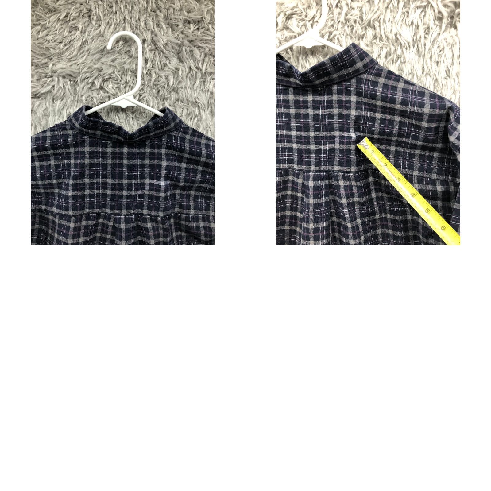 Van Heusen Van Heusen Shirt Multicolor Plaid Long Sleeve Button-Down Collar M Mens Regular Font Size US M / EU 48-50 / 2 - 9 Thumbnail