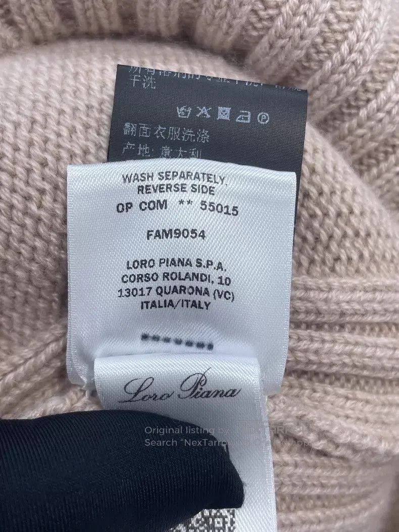 Loro Piana Loro Piana Nude pink knitted cashmere sweater. Size M / US 6-8 / IT 42-44 - 8 Thumbnail