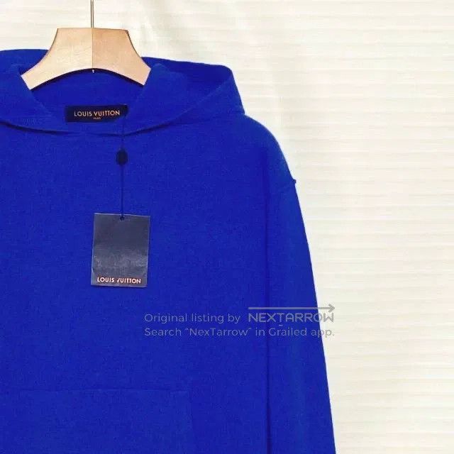 Louis Vuitton Louis Vuitton FW22 Solid Kangaroo Pocket Hooded Sweater Ca Size US XS / EU 42 / 0 - 4 Thumbnail