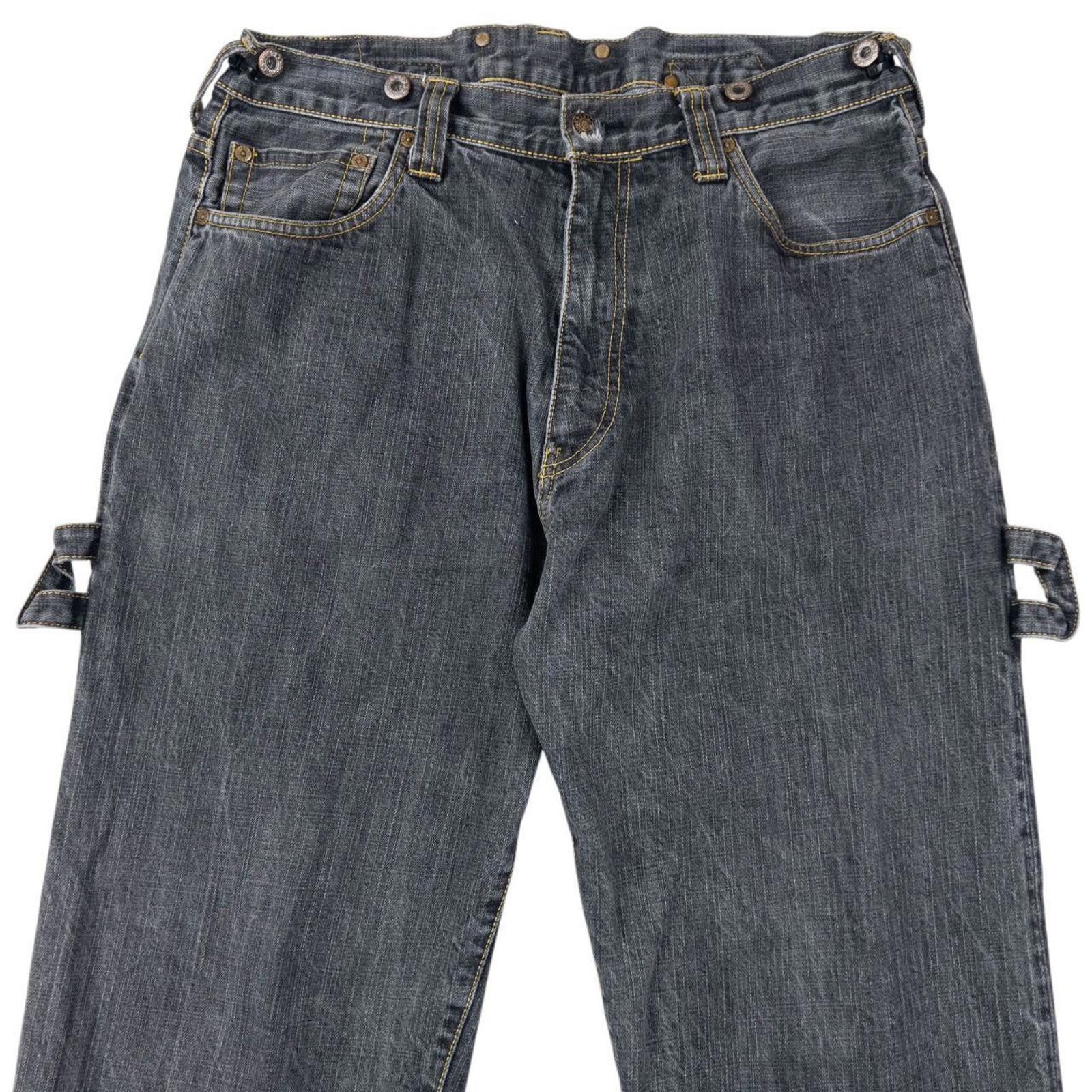 Evisu Vintage Evisu Gull Bondage Zip Japanese Denim Jeans Size W33 Size US 33 - 6 Thumbnail