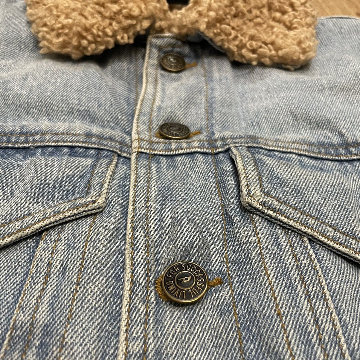 Diesel Diesel Sherpa Lined Hybrid Denim Jacket Size US XXS / EU 40 - 3 Thumbnail