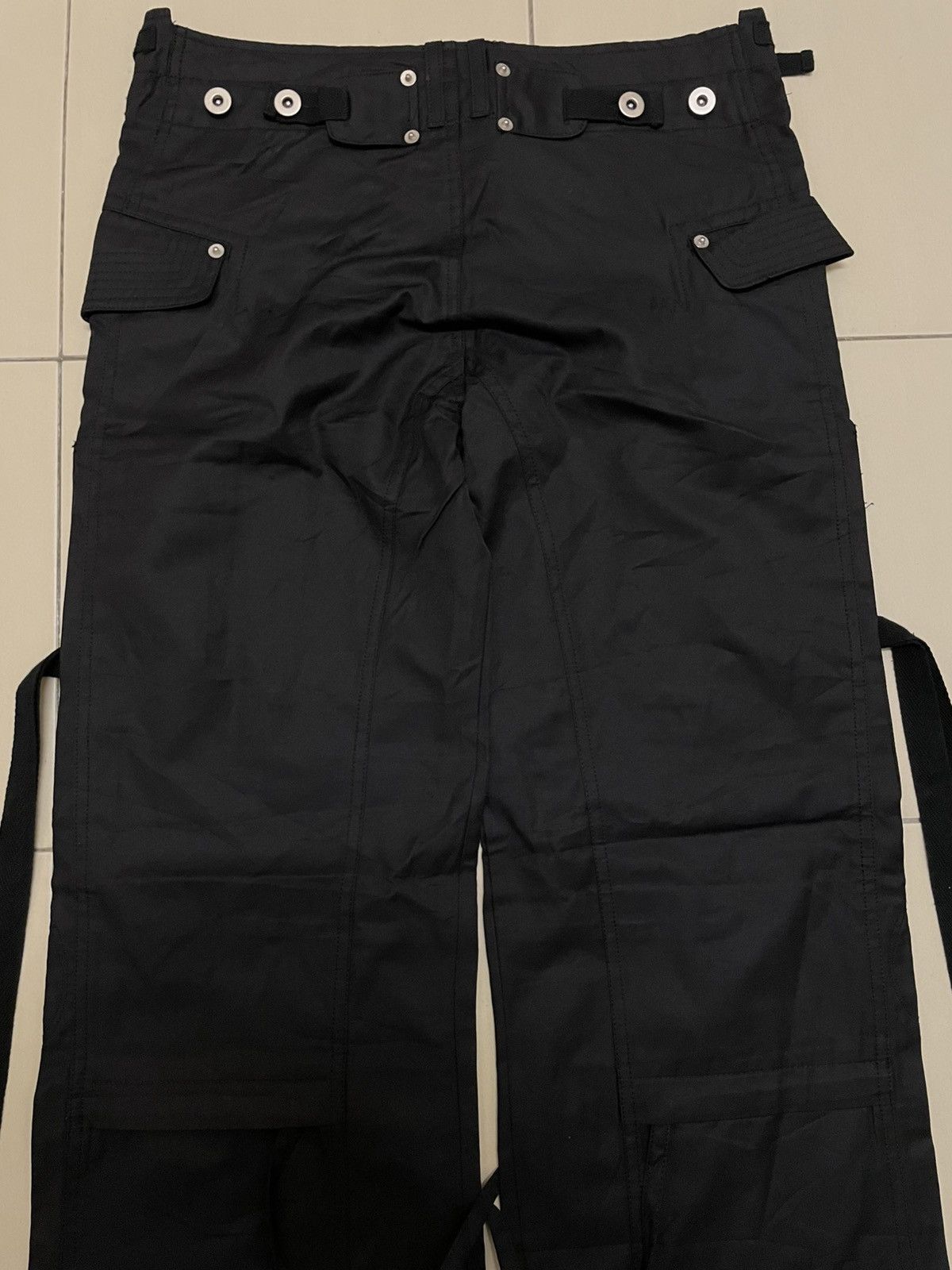 Japanese Brand LAV Tactical Cargo Flare Pants Size US 32 / EU 48 - 6 Thumbnail