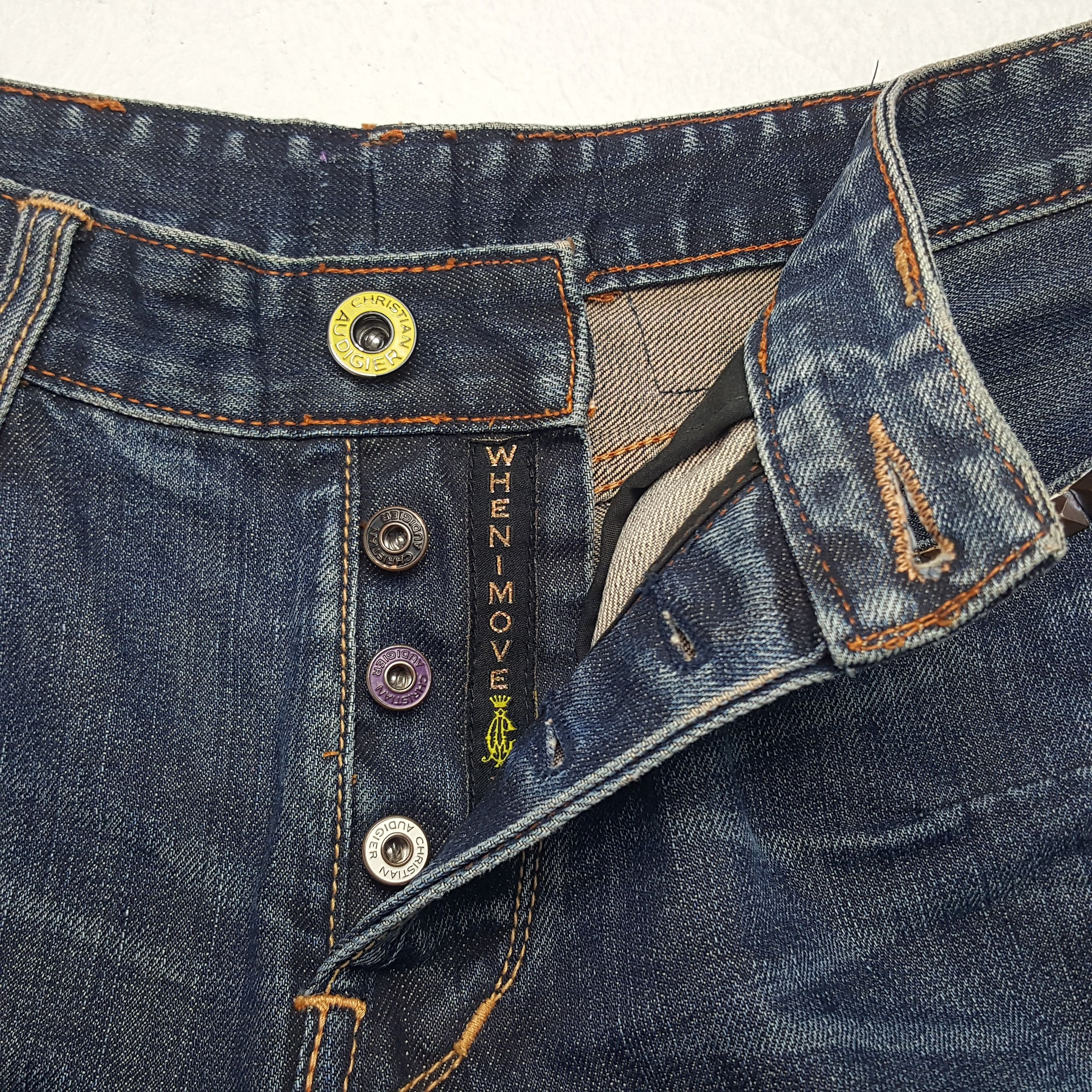 Christian Audigier Vintage Ed Hardy by Christian Audiger Denim Jeans Size US 30 / EU 46 - 7 Thumbnail