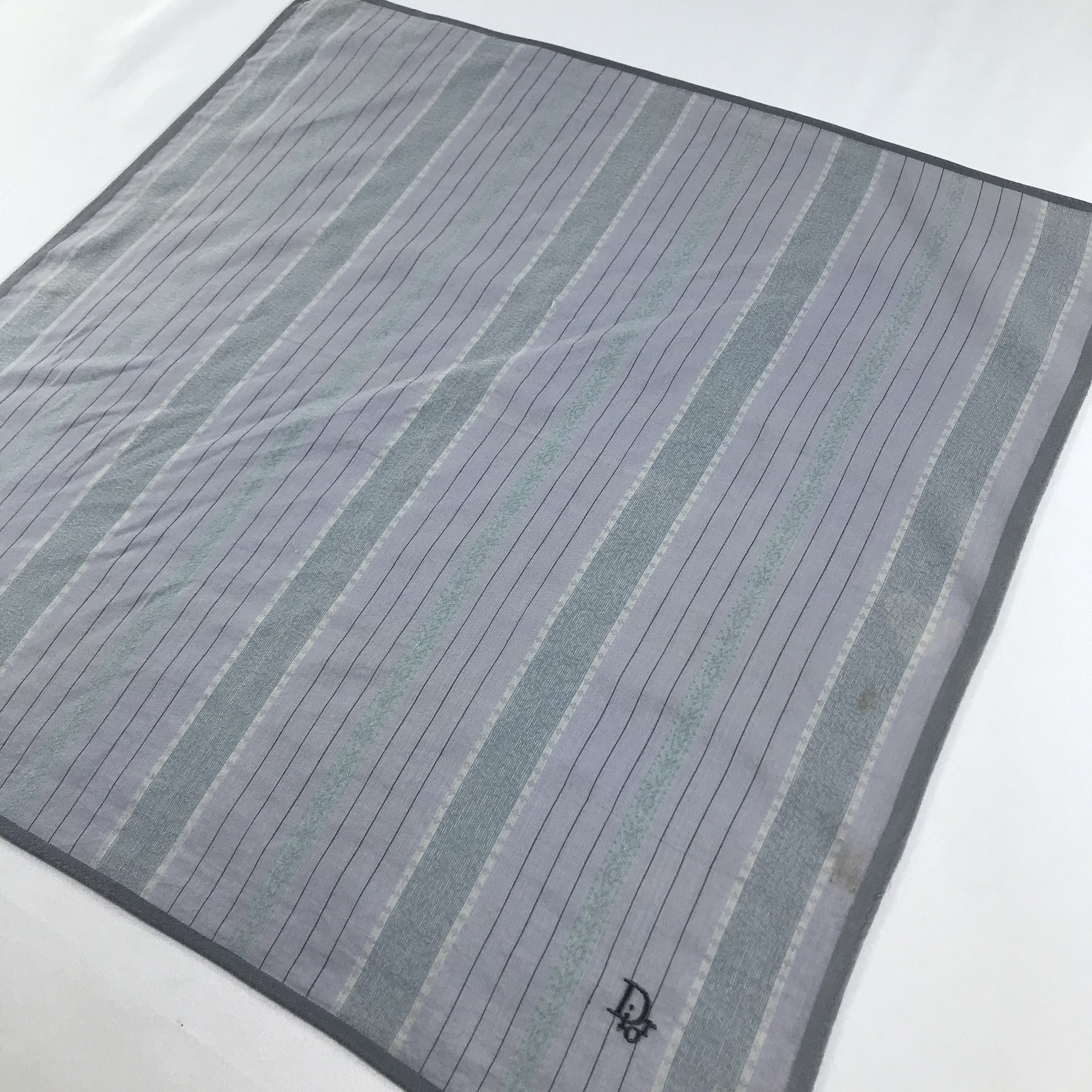 Christian Dior Monsieur Christian Dior Handkerchief Neckerchief Bandana H1028 Size ONE SIZE - 4 Thumbnail