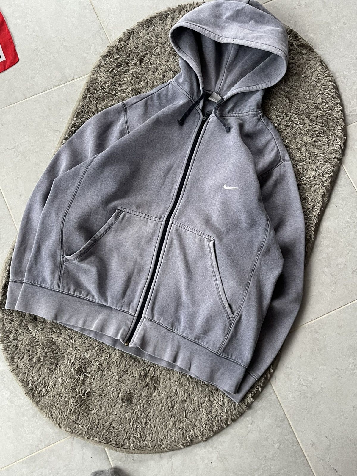Nike Vintage 00’s Zip Hoodie Nike Air BIG LOGO Streetwear Size US L / EU 52-54 / 3 - 7 Thumbnail
