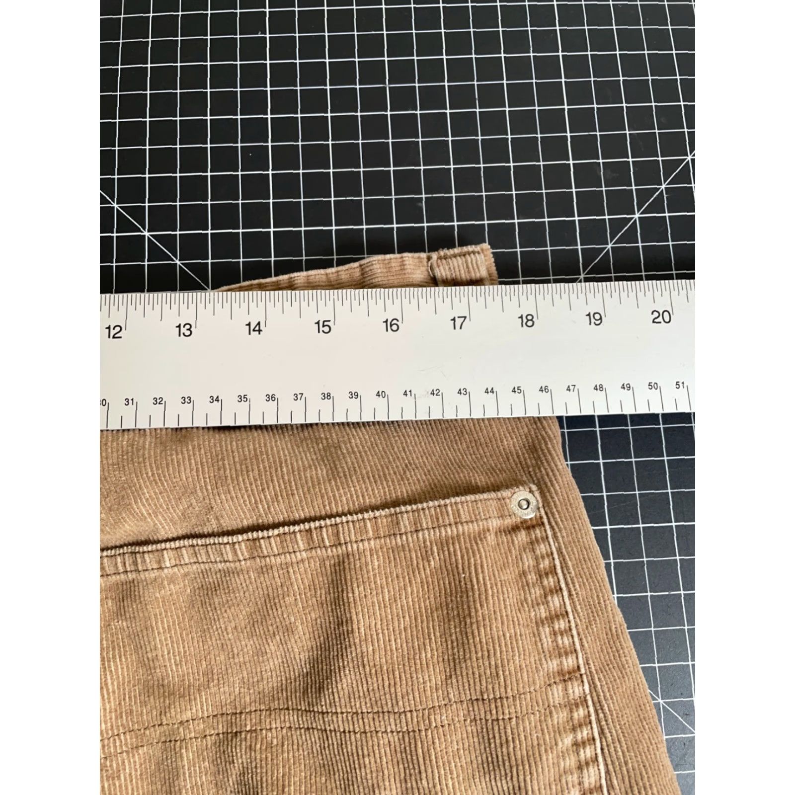 Vintage Vintage Arizona Jeans Brown Corduroy Carpenter Pants Men 36 x 28 Workwear Grunge Skateboarding Size US 36 / EU 52 - 5 Thumbnail
