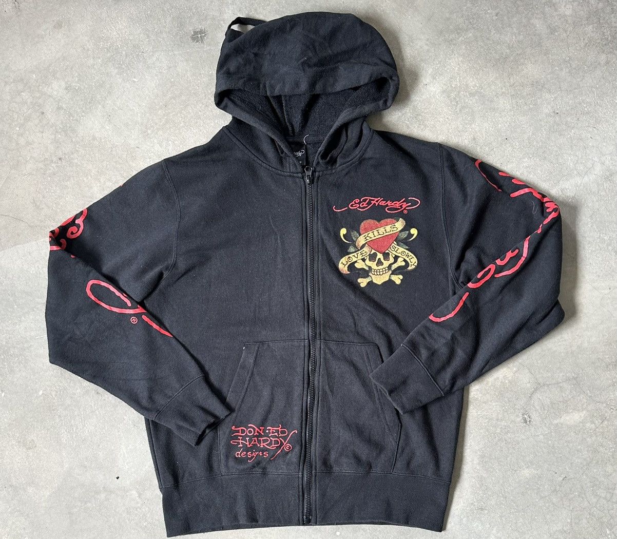 Ed Hardy VINTAGE ED HARDY SWEATSHIRT Size US M / EU 48-50 / 2 - 2 Thumbnail
