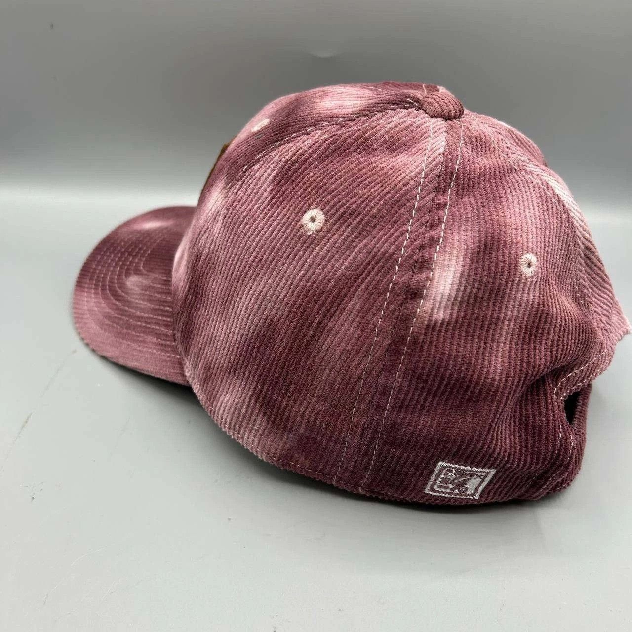 The Game Jackson Hole Hat Men Red Corduroy Embroidered Strap Back Size ONE SIZE - 4 Thumbnail