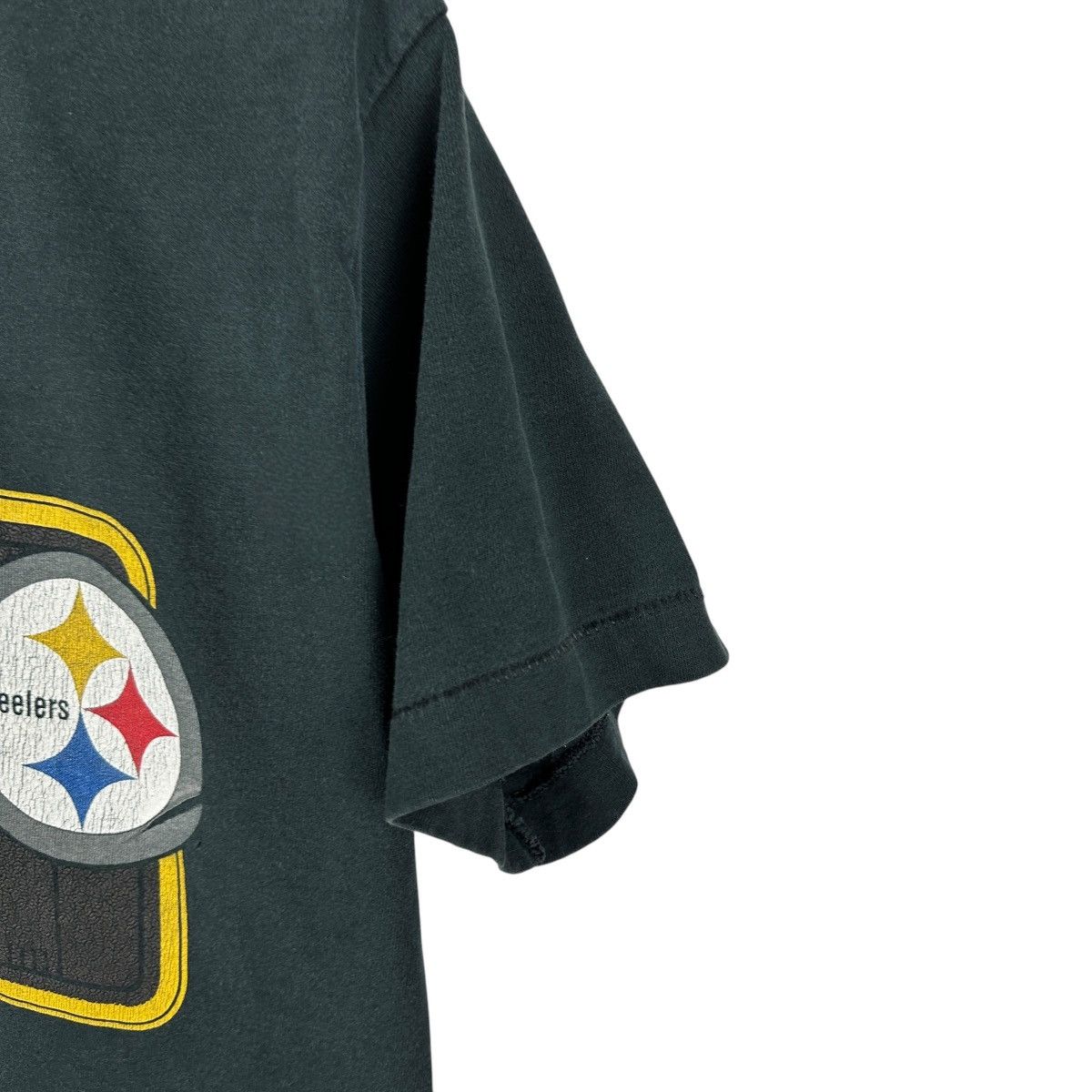 Vintage Vintage 90s Pittsburgh Steelers NFL Single Stitch Shirt Size US L / EU 52-54 / 3 - 4 Thumbnail