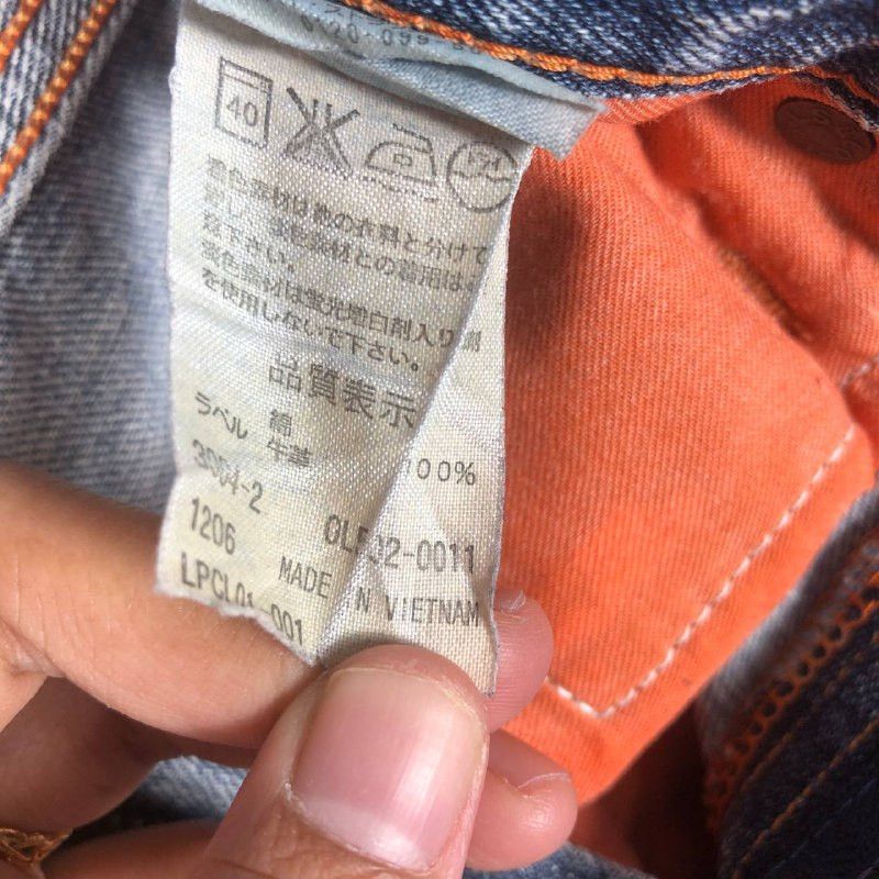 Jean × Levi's × Vintage Vintage Classic Levi's Distressed Jeans Size 29" - 12 Thumbnail