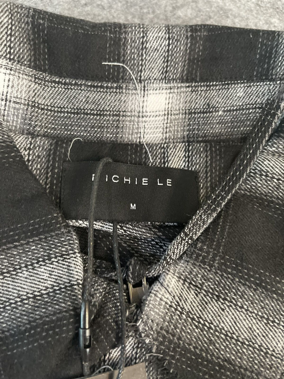 Richie Le Collection Richie Le Collection Black White Plaid Overshirt M FW23 NWT Size US M / EU 48-50 / 2 - 4 Thumbnail