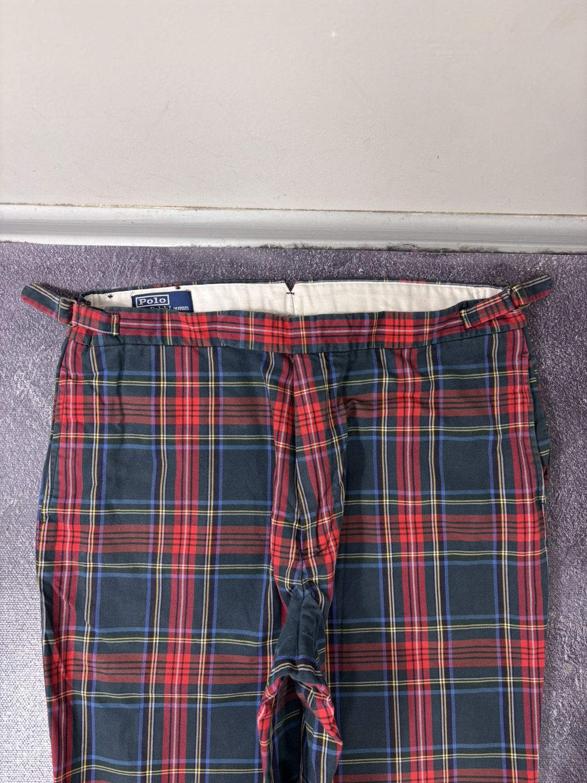 Polo Ralph Lauren Vintage Polo Ralph Lauren Men’s Tartan Plaid Pants Trousers Size US 38 / EU 54 - 7 Thumbnail