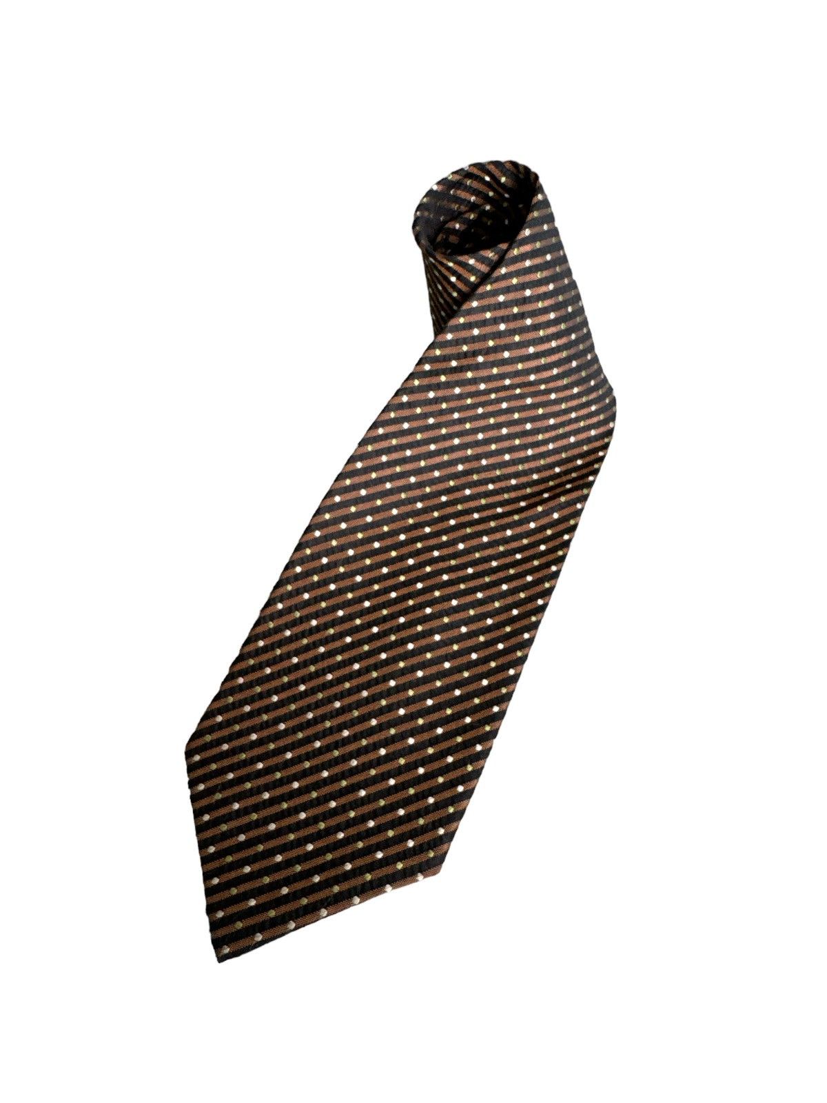 Yohji Yamamoto VINTAGE YOHJI YAMAMOTO A.A.R SILK NECK TIE Size ONE SIZE - 1 Thumbnail