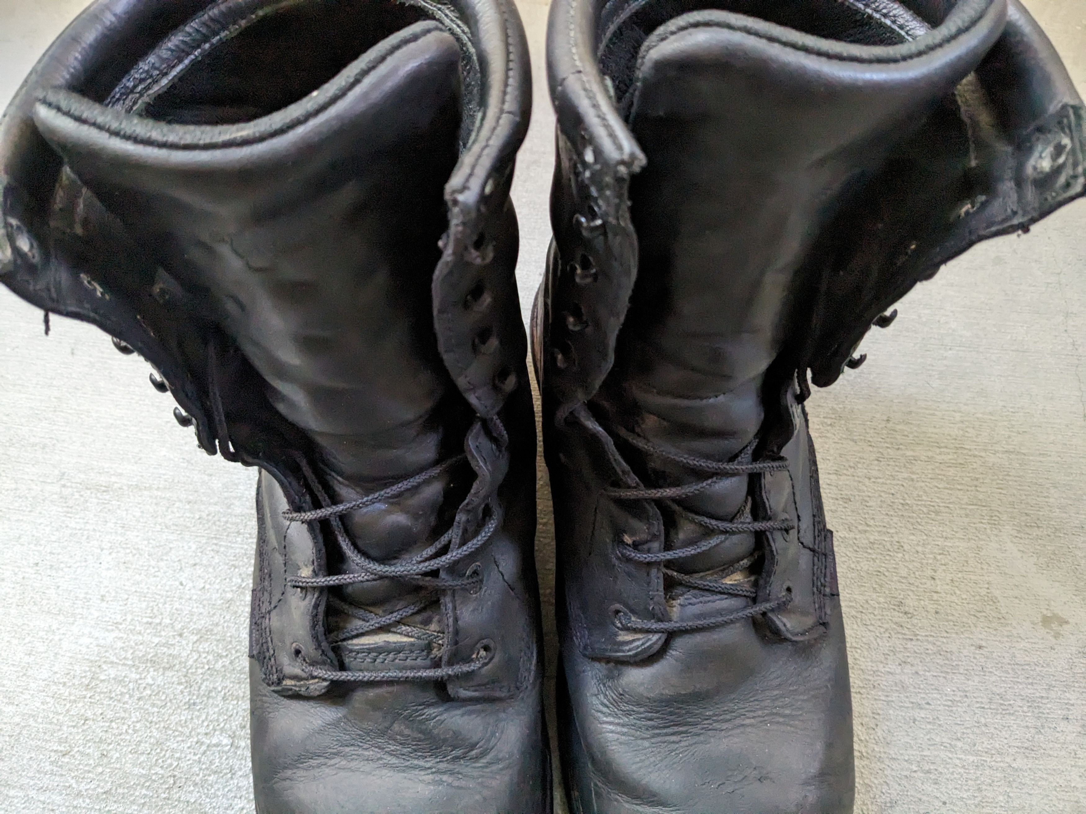 Red Wing Red Wing Boots Black 10 EE Wide Steel Toe Leather Logger Size US 10 / EU 43 - 6 Thumbnail