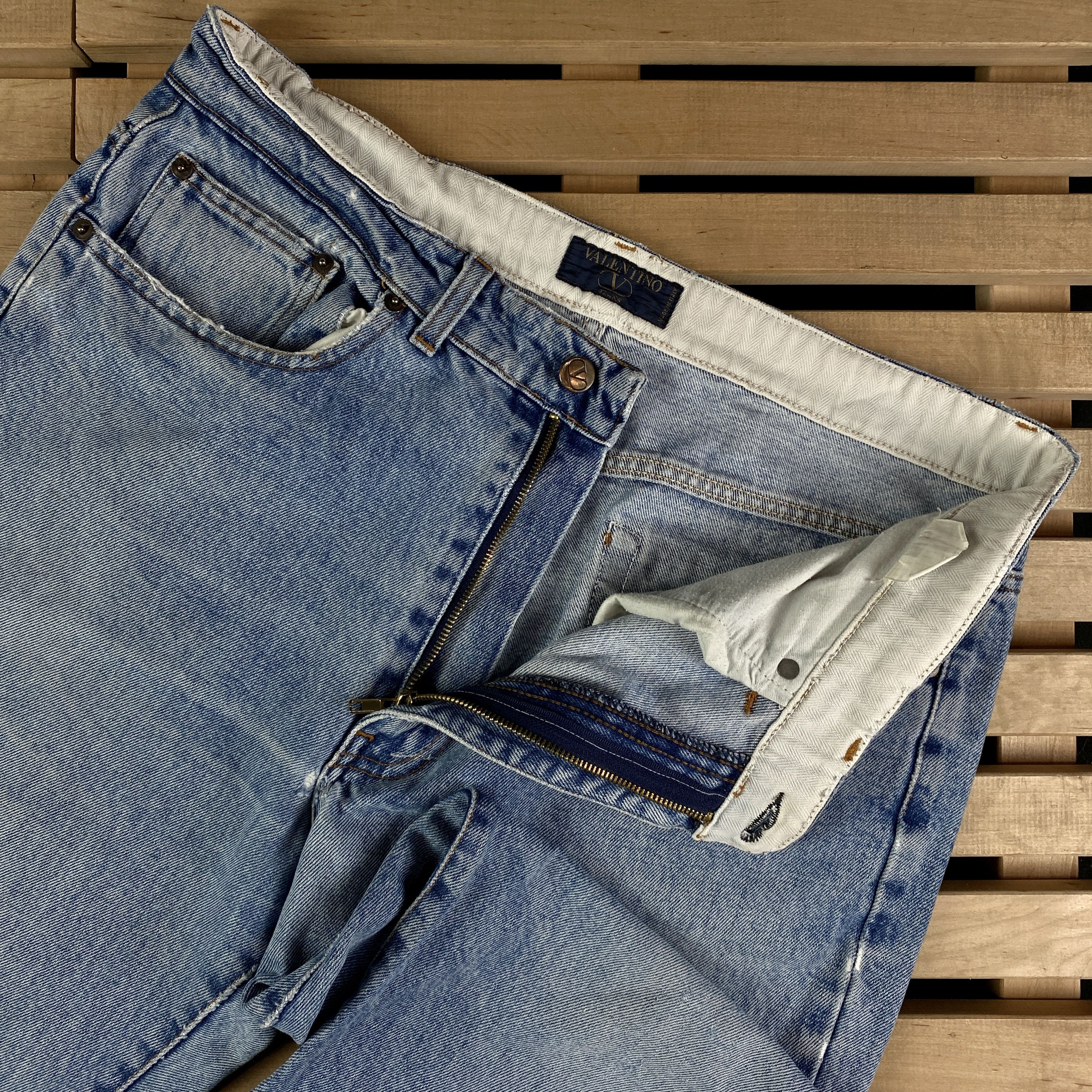 Valentino × Vintage Mens Vintage Jeans Pants Valentino Size 40 Size US 40 / EU 56 - 6 Thumbnail